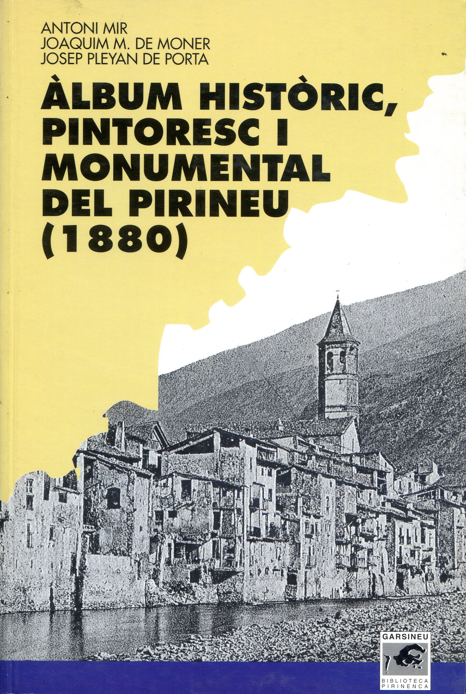 Àlbum històric, pintoresc i monumental del Pirineu (1880) - Portada