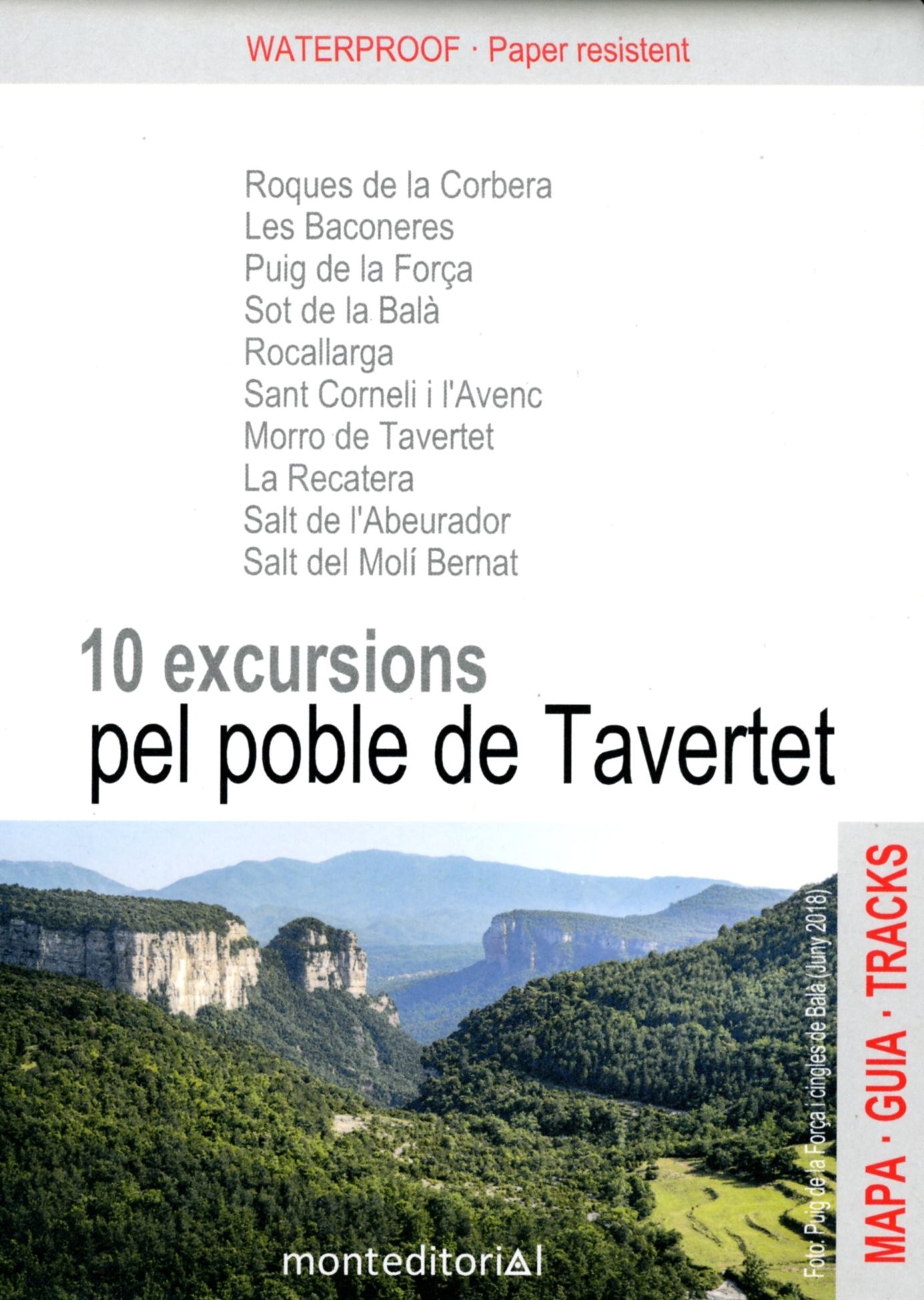 10 excursions pel poble de Tavertet - Portada