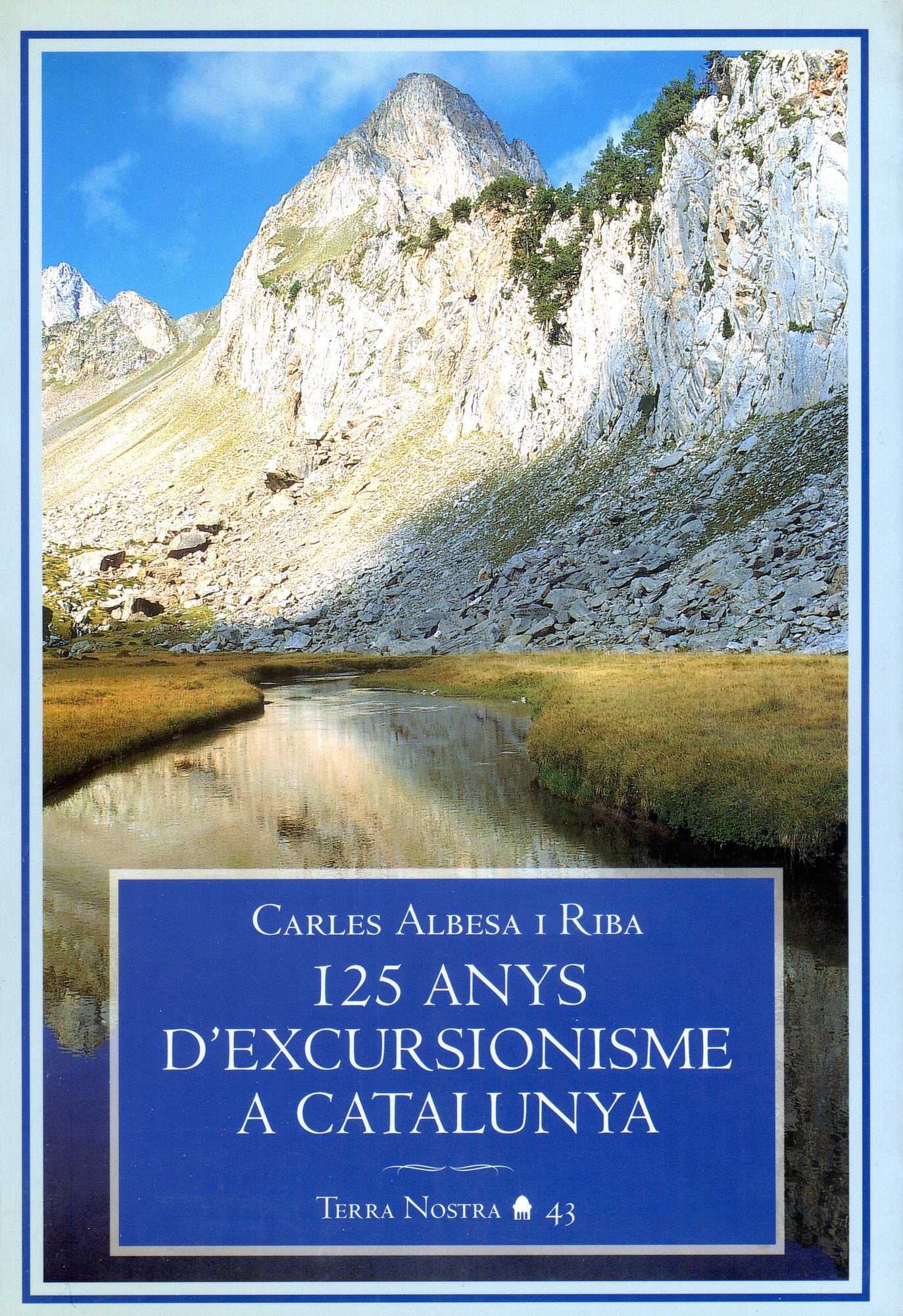 125 anys d'excursionisme a Catalunya - Portada