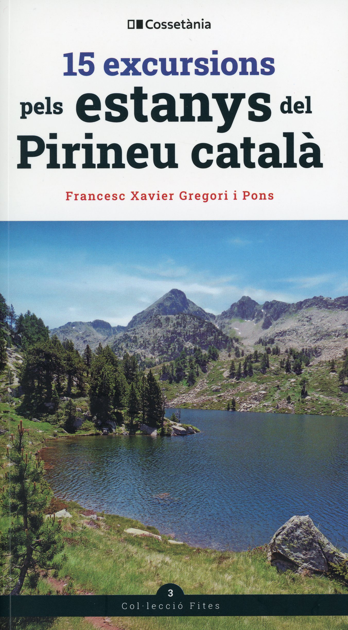 15 excursions pels estanys del Pirineu català - Portada