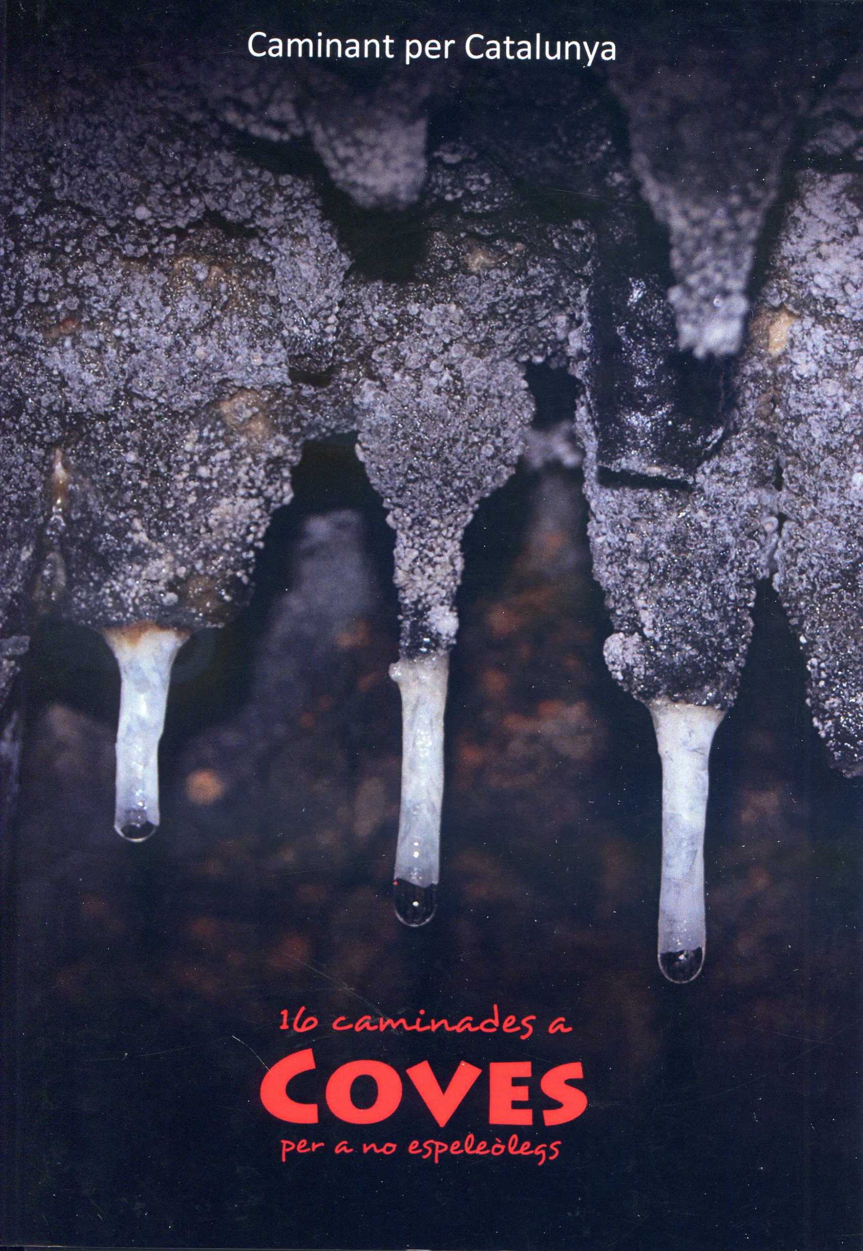16 caminades a coves (per a no espeleòlegs) - Portada