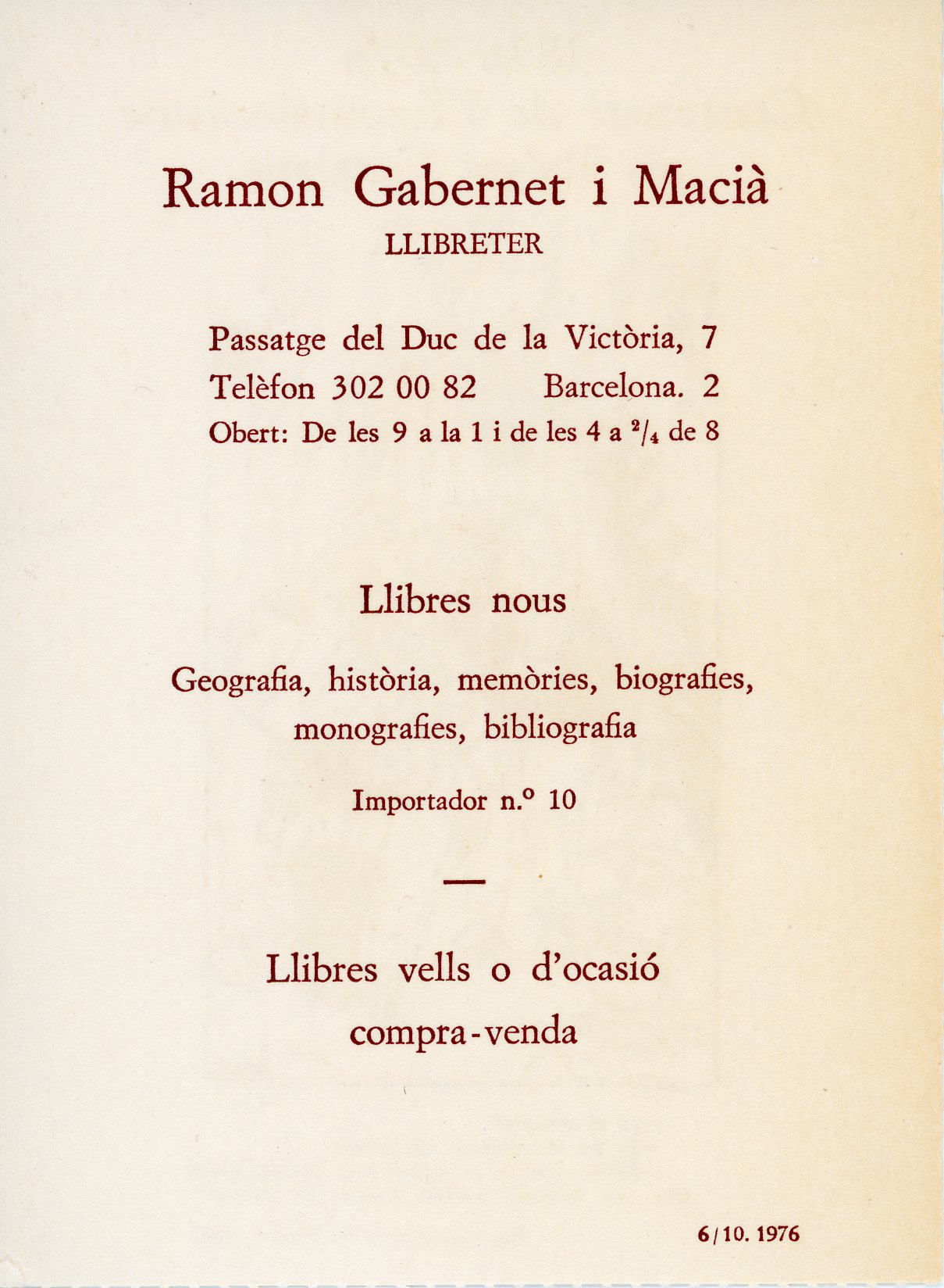 1876-1976 Centenari de l'Excursionisme als Països Catalans - Portada