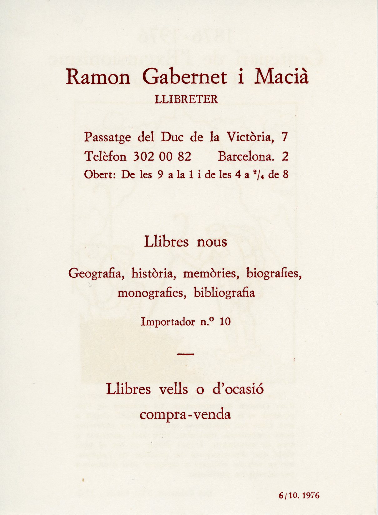 1876-1976 Centenari de l'Excursionisme als Països Catalans - Miniatura 2
