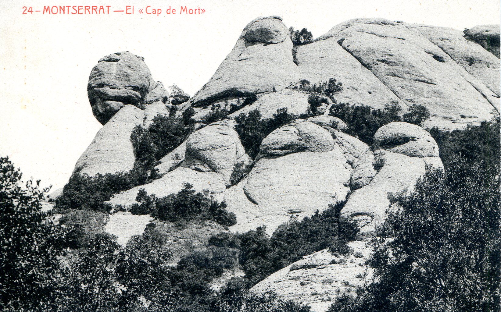 24 - MONTSERRAT - El " Cap de Mort" - Portada