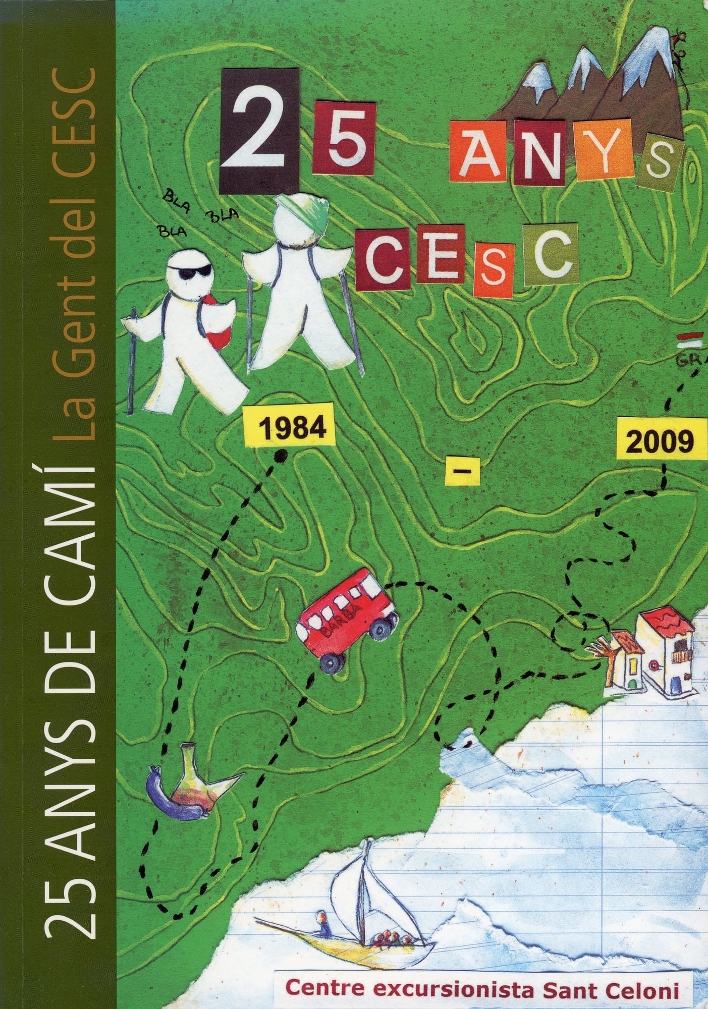 25 anys de camí : La gent del CESC - Portada