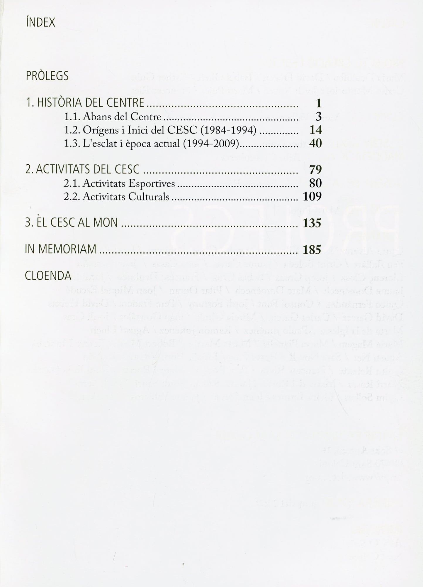 25 anys de camí : La gent del CESC - Miniatura 2
