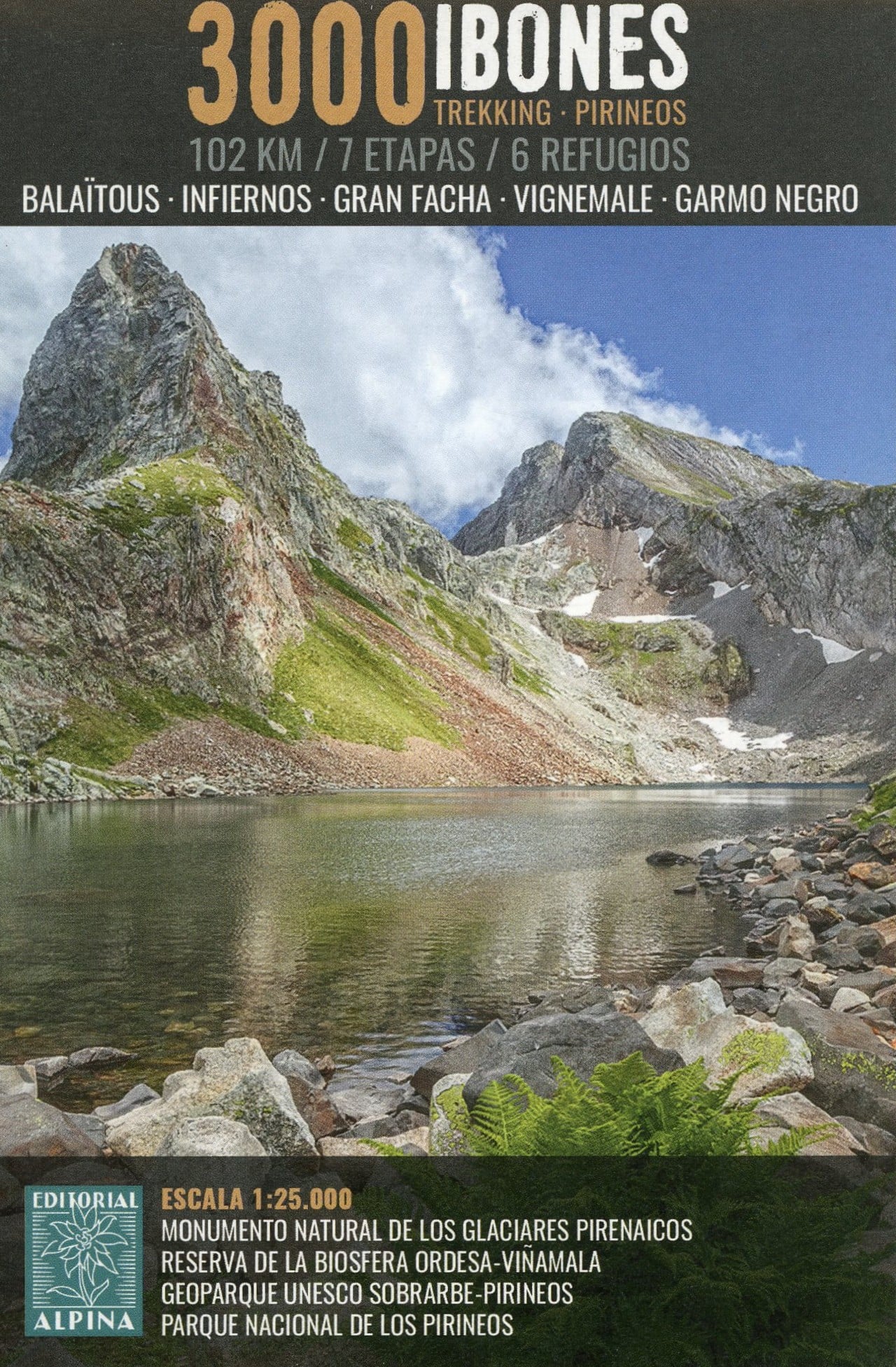 3000 ibones : Treking · Pirineos - Portada