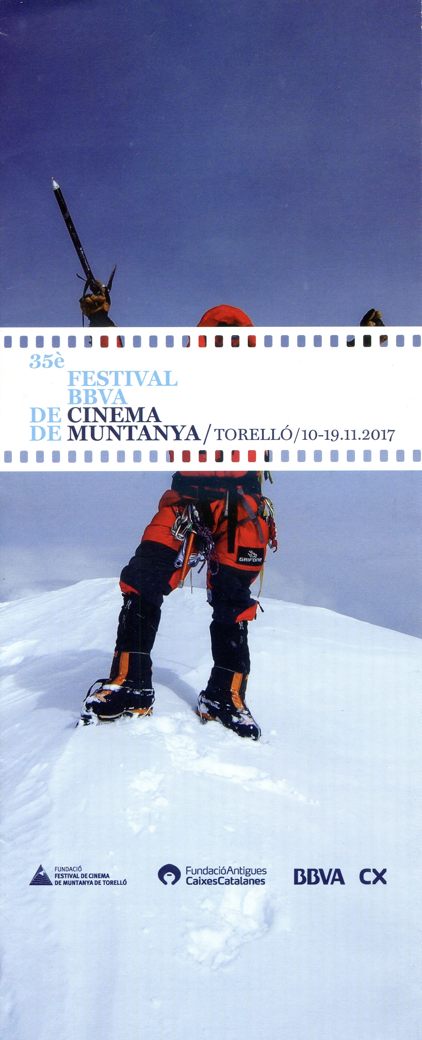 35è Festival BBVA de Cinema de Muntanya : Torelló : 10-19.11.2017 - Portada