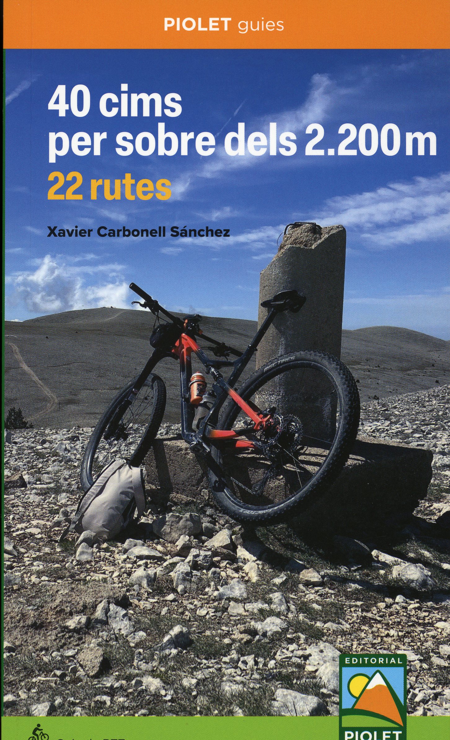 40 cims per sobre dels 2.200 m : 22 rutes - Portada