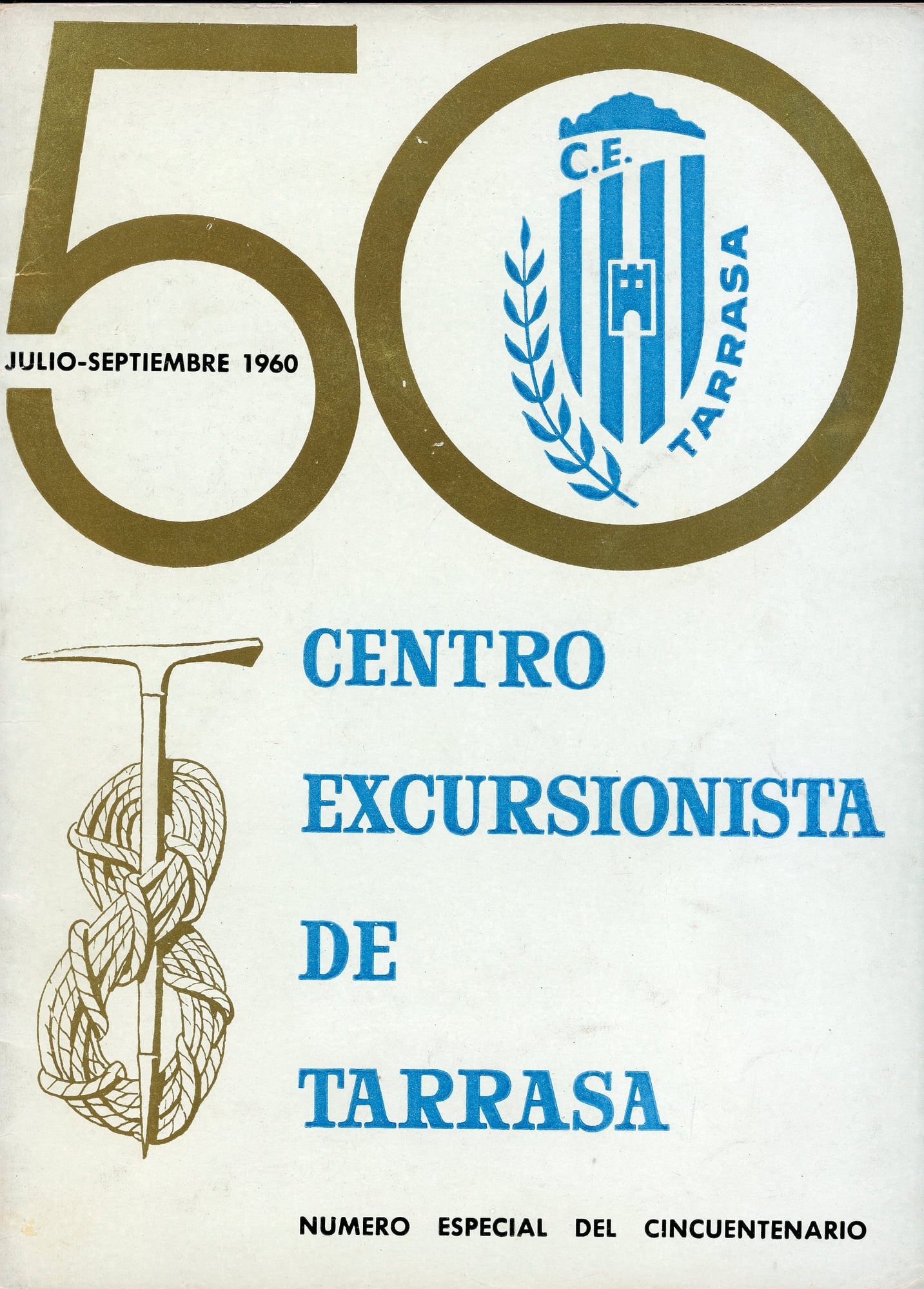 50 Centro Excursionista de Tarrasa : Numero Especial del Cincuentenario - Portada