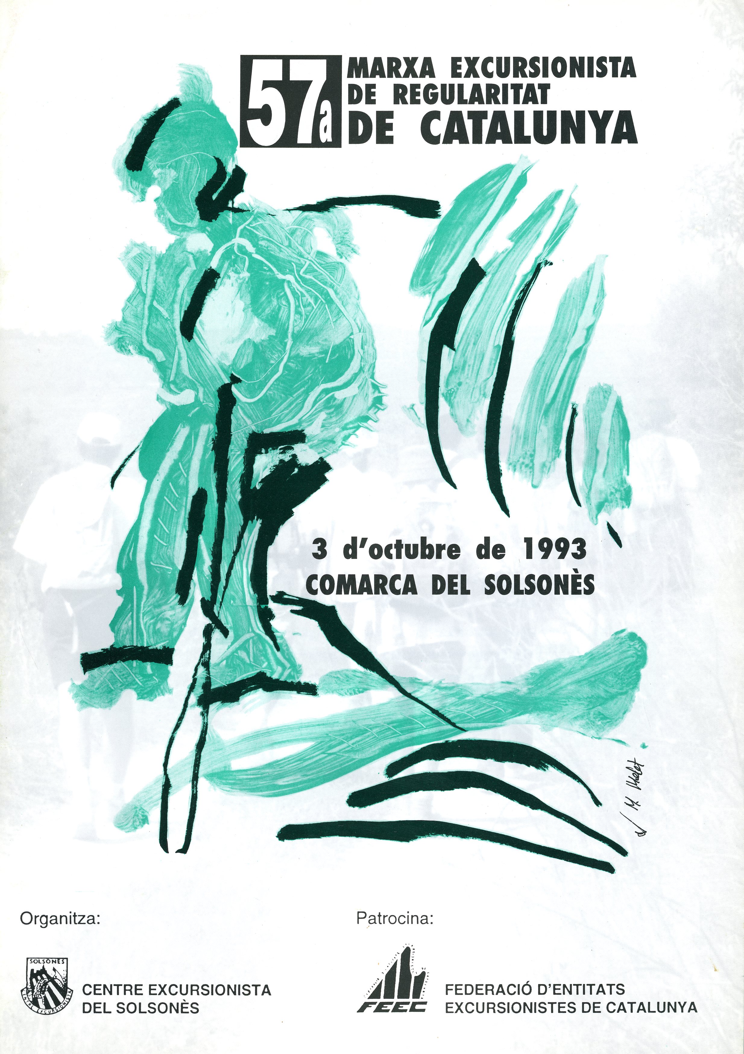 57a Marxa Excursionista de Regularitat de Catalunya - Portada
