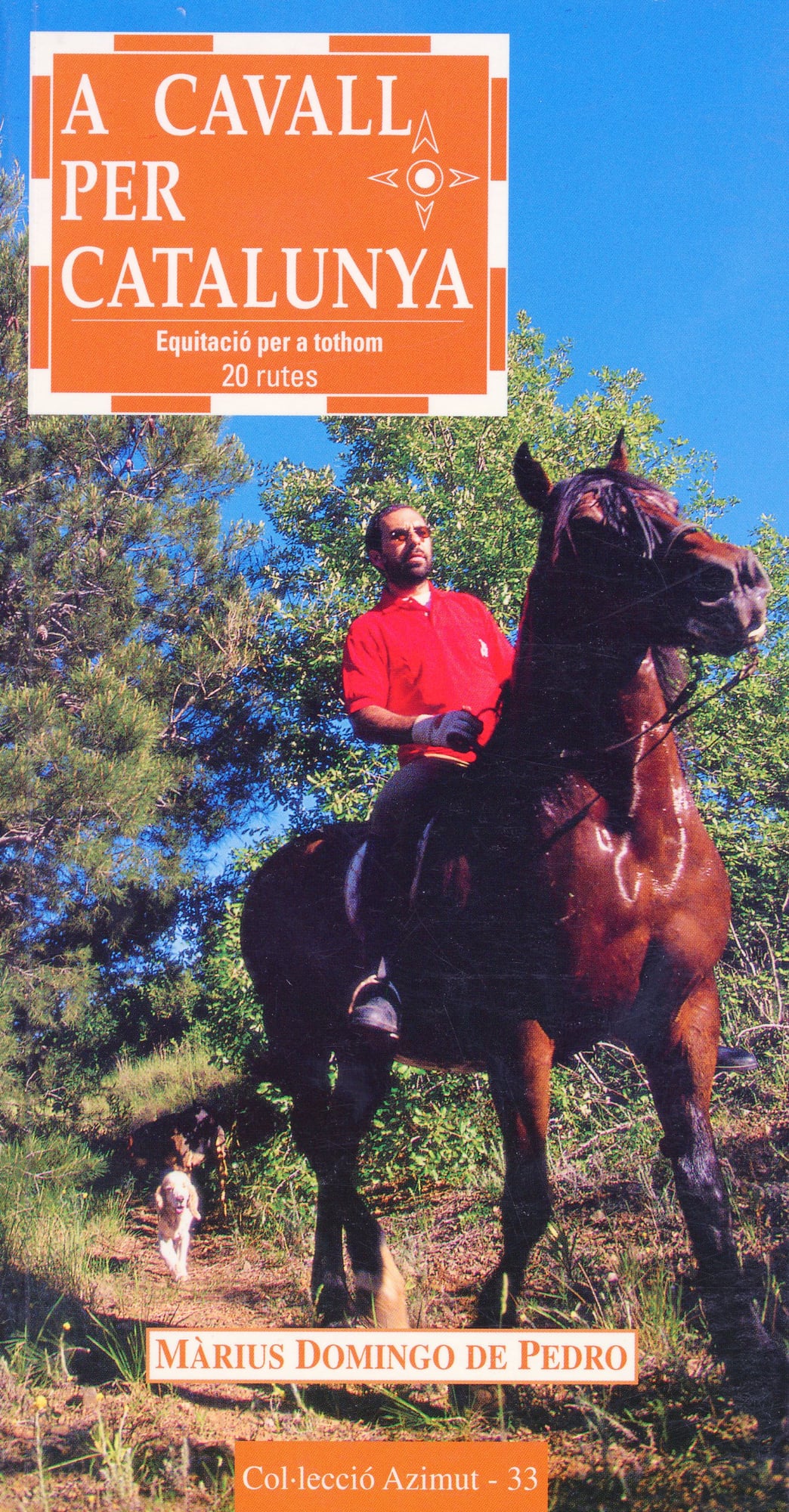 A cavall per Catalunya : Equitació per a tothom 20 rutes - Portada