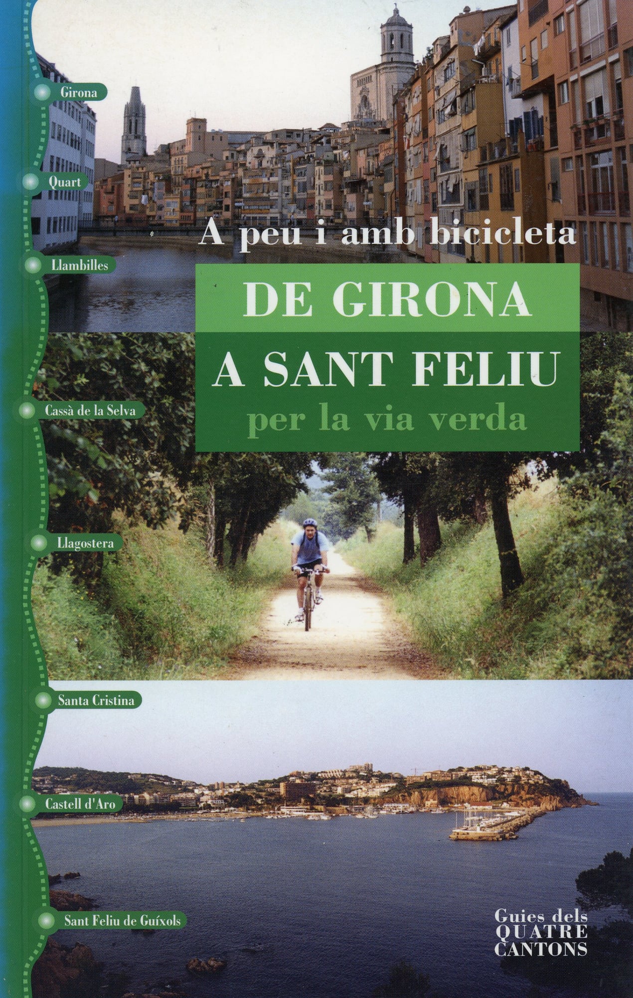 A peu i amb bicicleta de Girona a Sant Feliu per la via verda - Portada