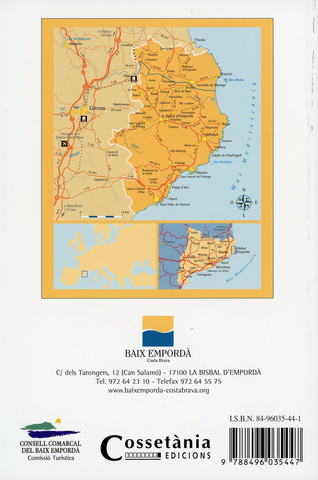 A peu pel Baix Empordà : 20 itineraris de senderisme entre garbí i tramuntana - Miniatura 3