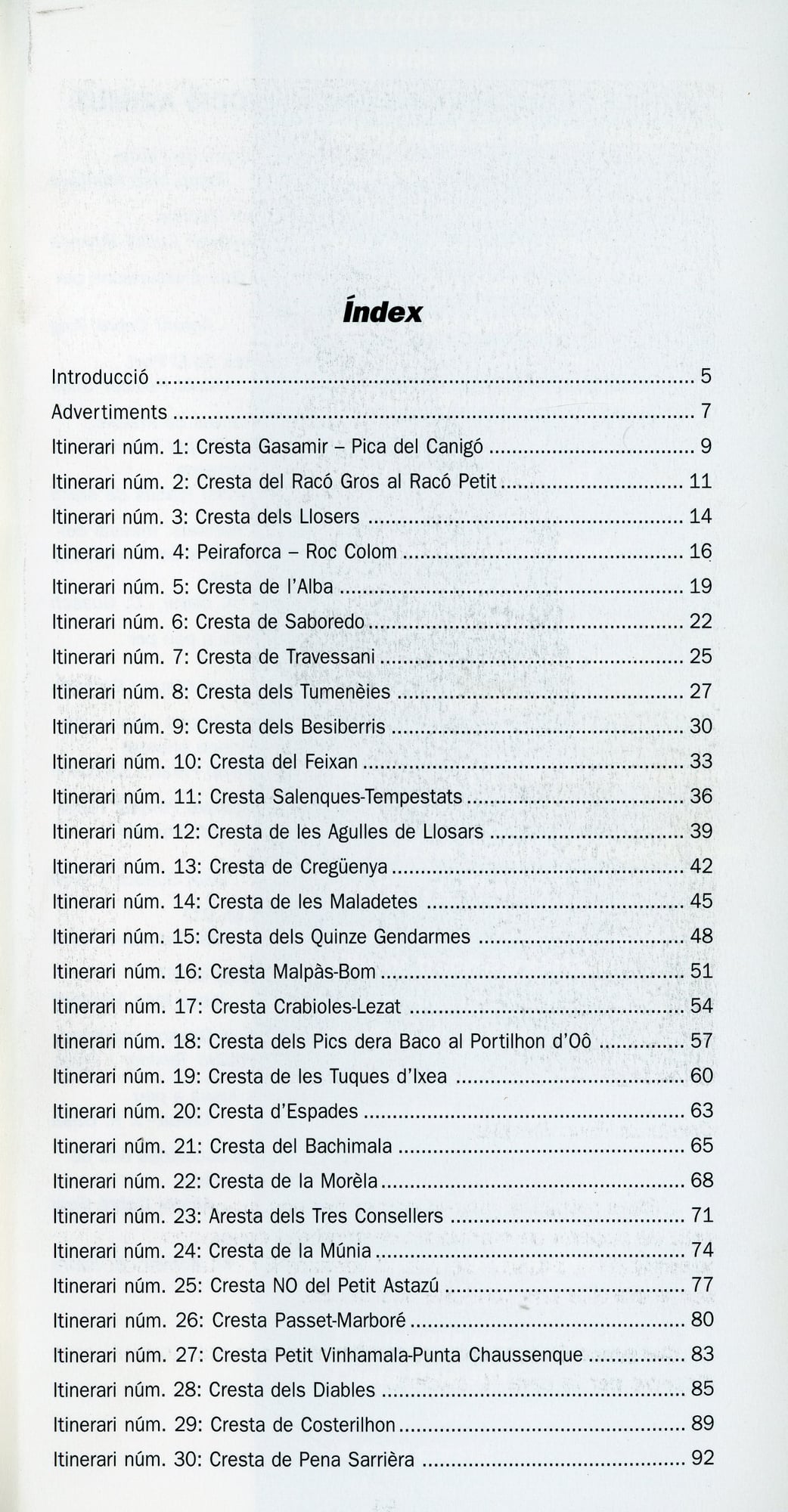 A tota cresta : 30 crestes del Pirineu - Miniatura 2