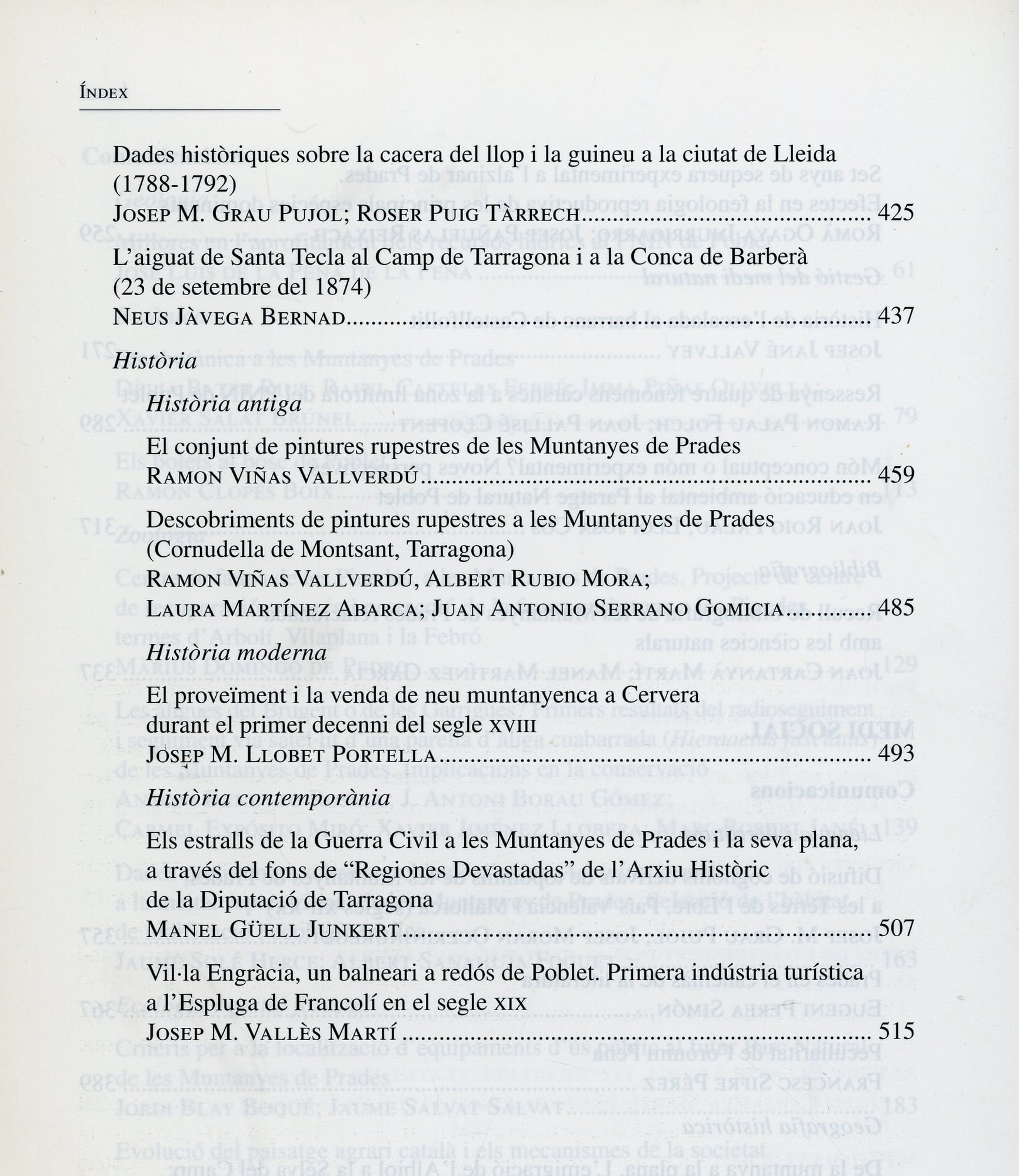 Actes de les Segones Jornades sobre el Bosc de Poblet i les Muntanyes de Prades : Els límits de la pressió humana en el medi natural - Miniatura 4