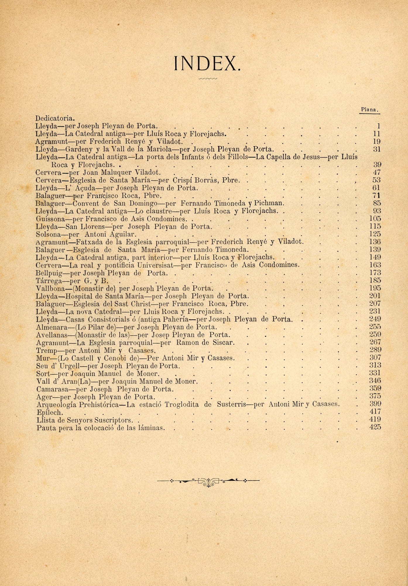 Album histórich, pintoresch y monumental de Lleyda y sa provincia - Miniatura 6