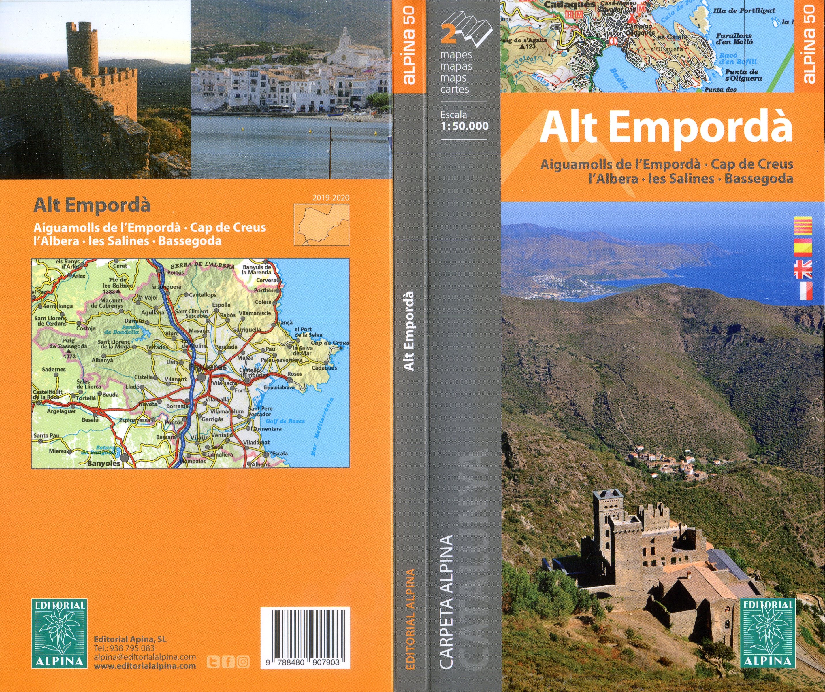 Alt Empordà : Aiguamolls de l'Empordà · Cap de Creus · L'Albera · Les Salines · Bassegoda - Portada