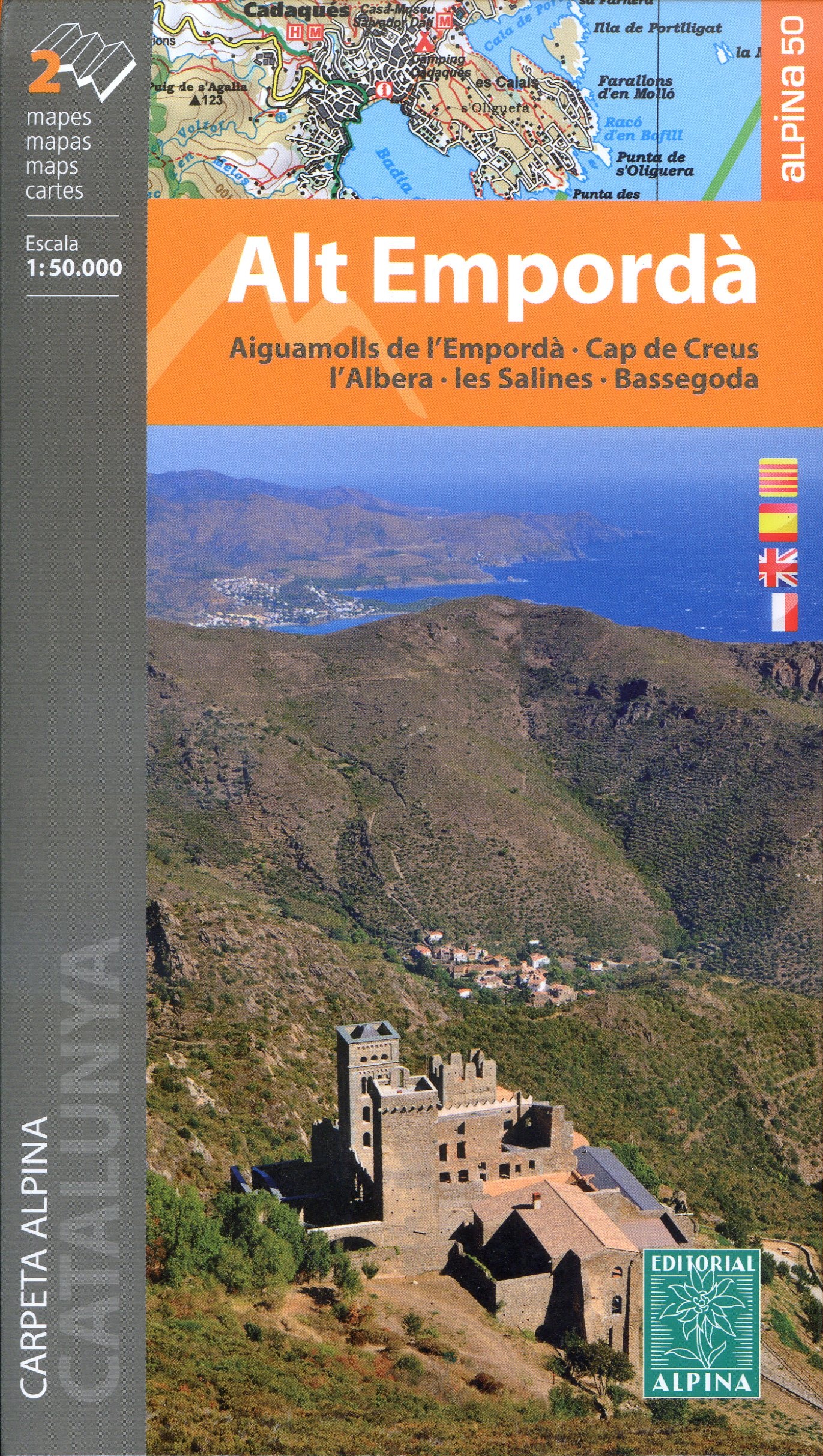 Alt Empordà : Aiguamolls de l'Empordà · Cap de Creus · l'Albera · les Salines · Bassegoda - Portada