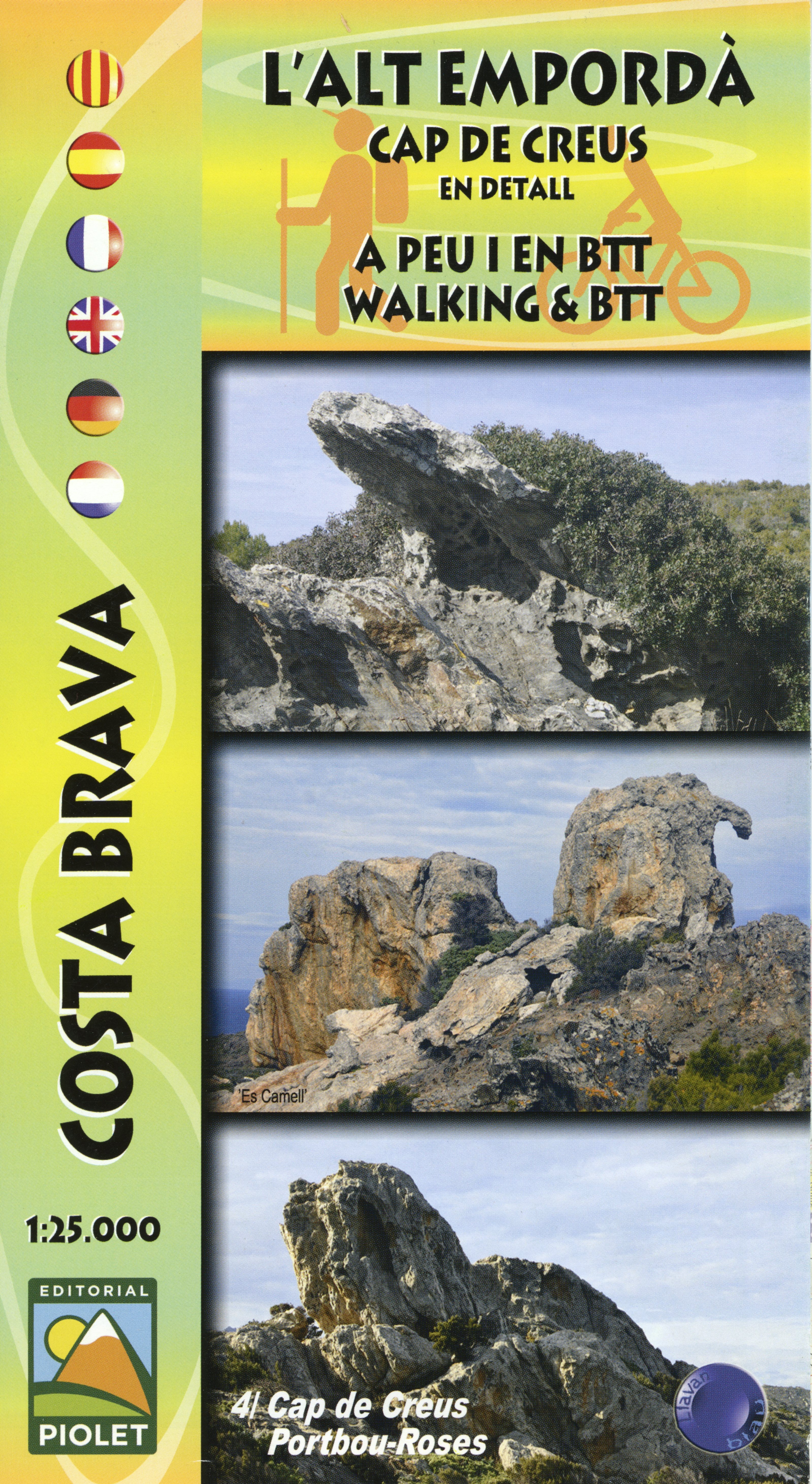 Alt Empordà Cap de Creus en detall, L' : A peu i en BTT : Walking & BTT : Costa Brava - Portada