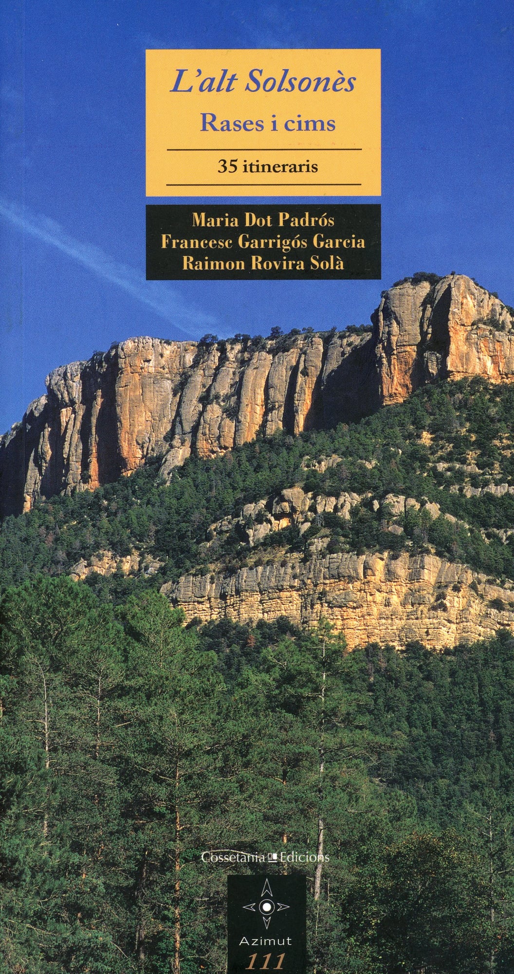 alt Solsonès, rases i cims, L' : 35 itineraris - Portada