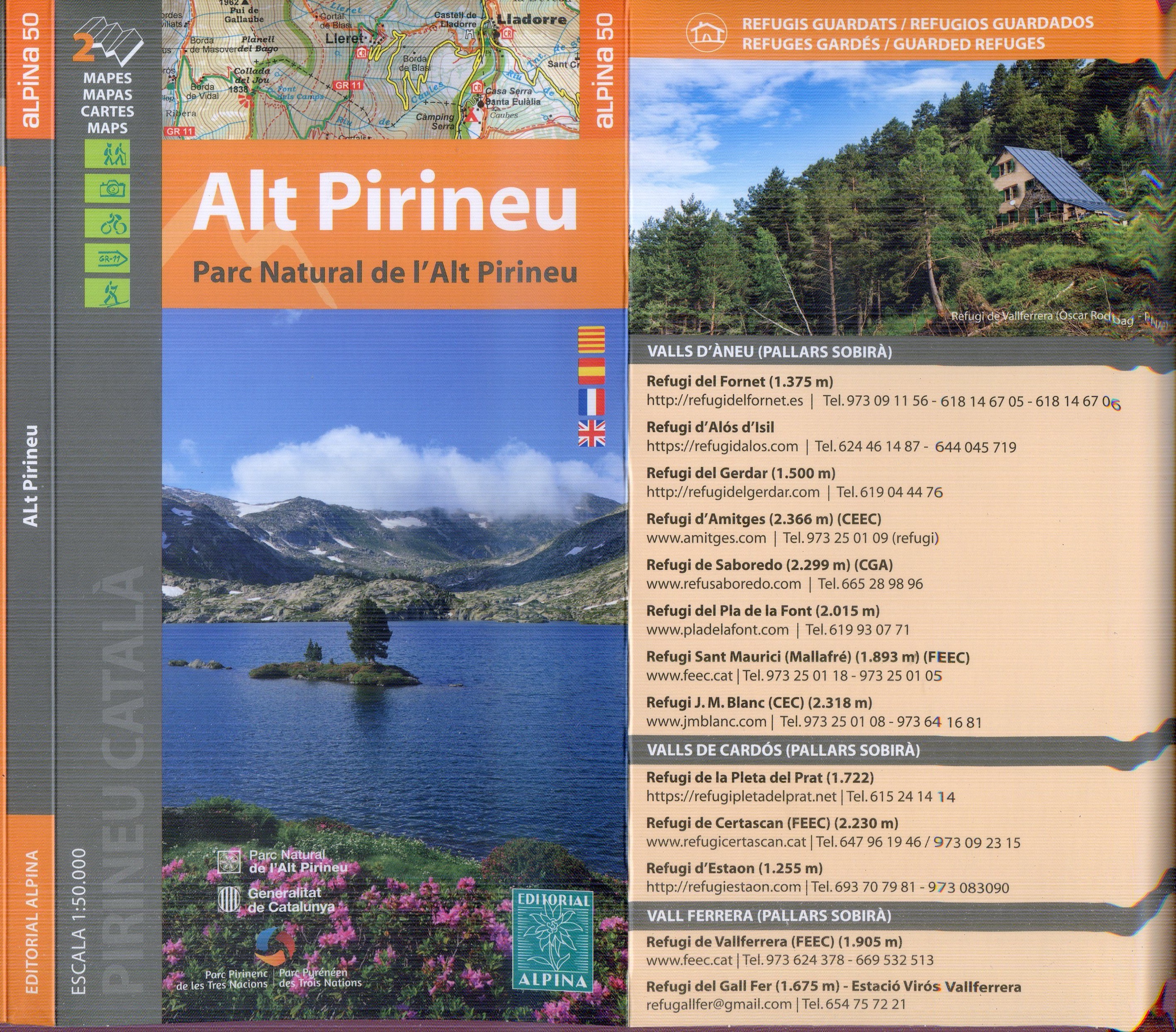 Alt Pirineu : Parc Natural de  l'Alt Pirineu - Portada