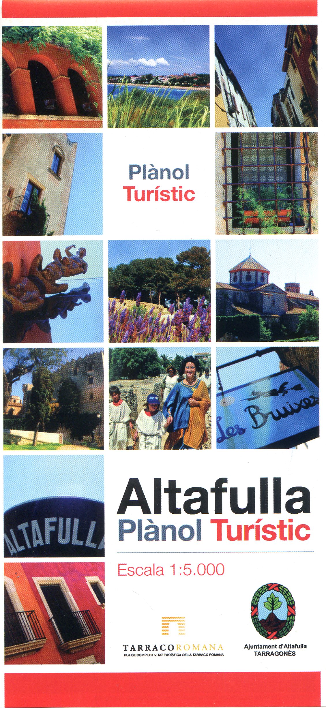 Altafulla : Plànol Turístic - Portada