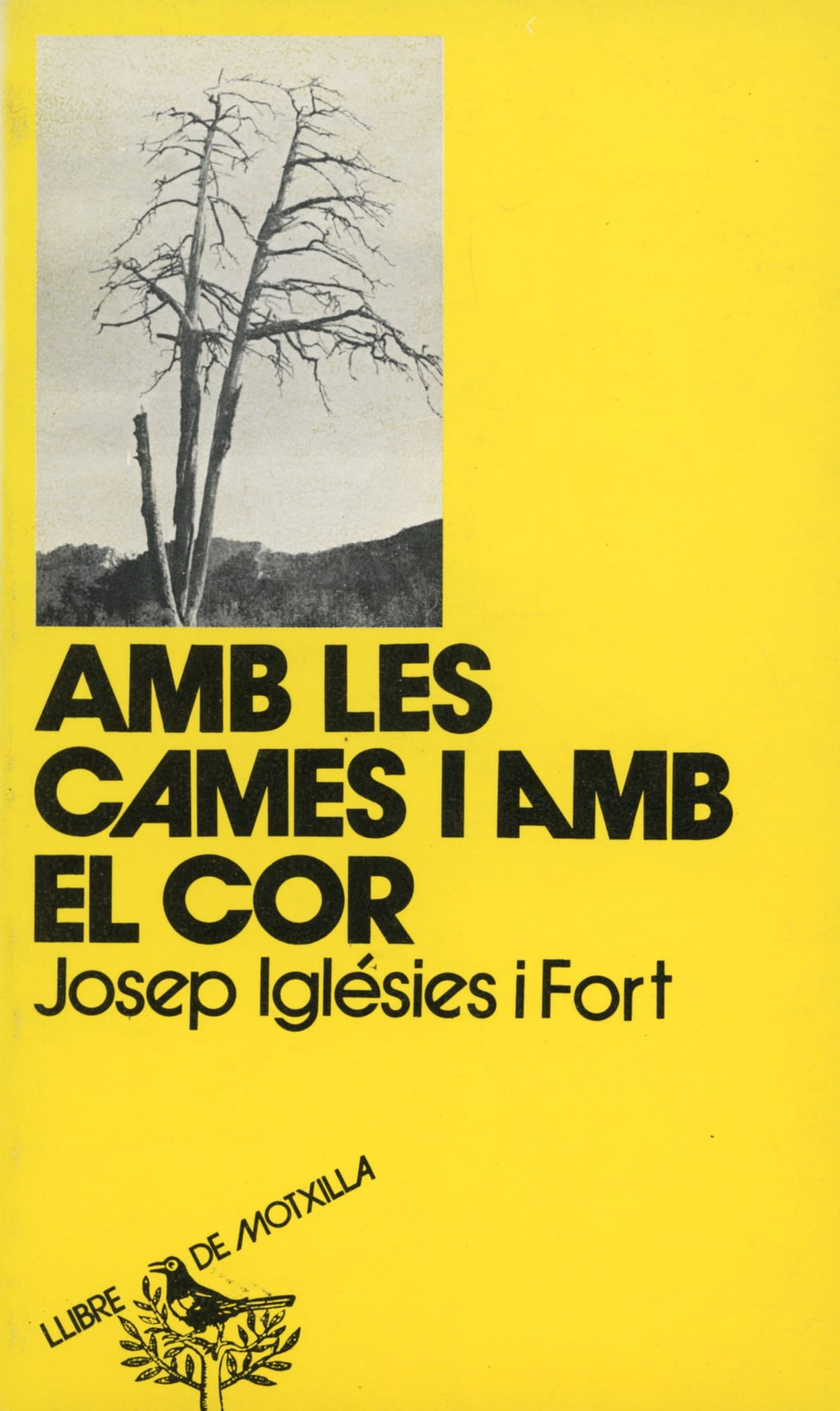 Amb les cames i amb el cor - Portada