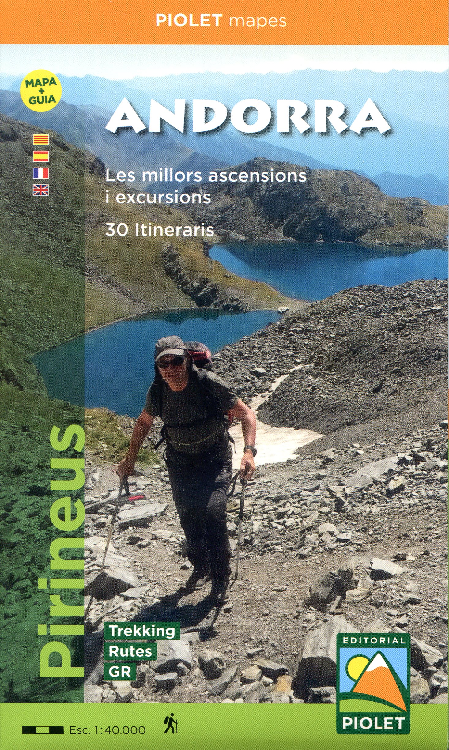 Andorra : Les millors ascensions i excursions : 30 itineraris - Portada