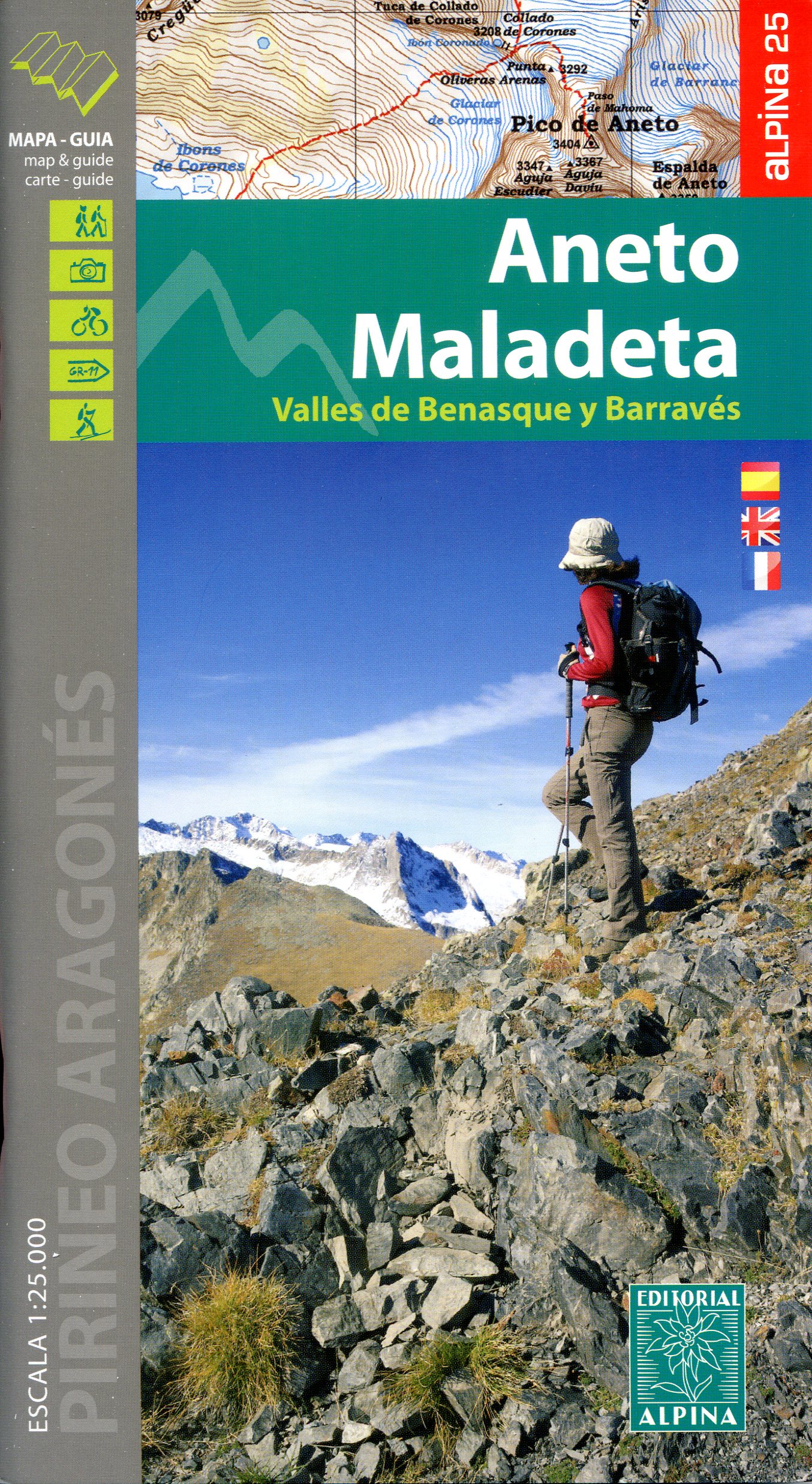 Aneto Maladeta : Valles de Benasque y Barravés - Portada