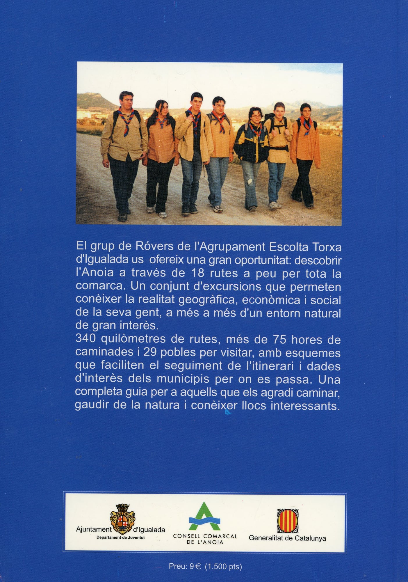 Anoia, terra de camins : Divuit rutes a peu per la comarca - Miniatura 3