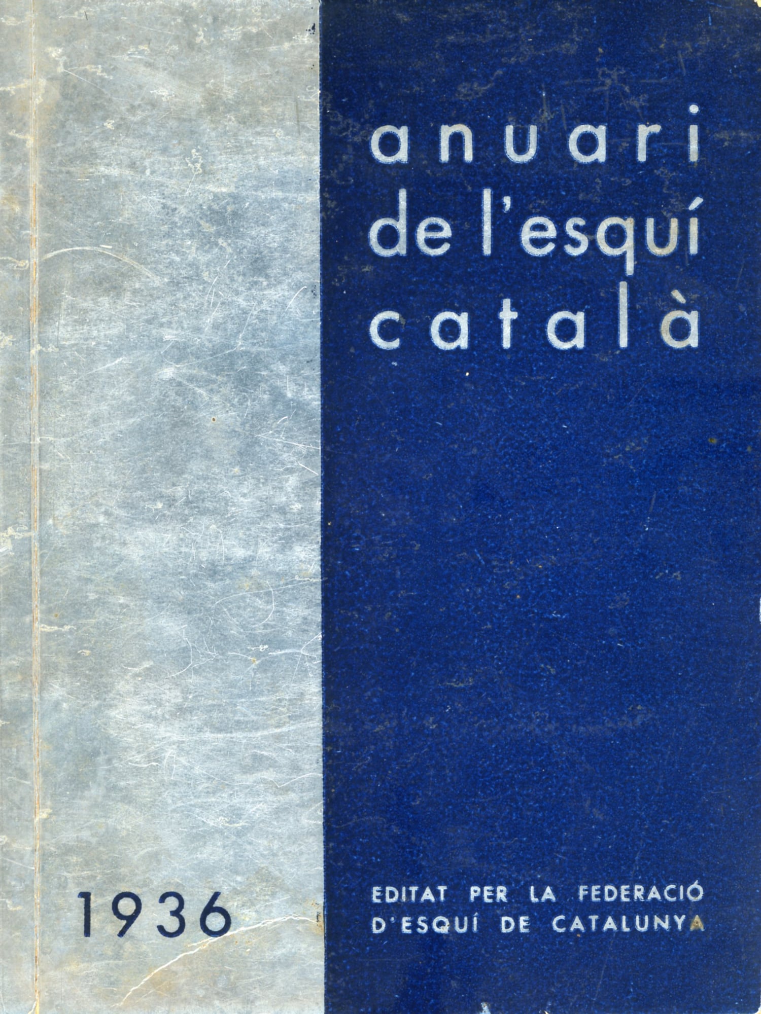 Anuari de l'esquí català - Portada