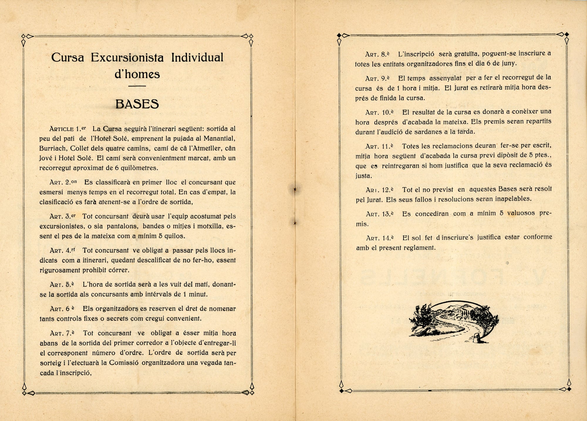 Programa del Aplec de Germanor a Nostra Dona de la Salut (Burriach) Argentona de les entitats excursionites i sardanistes de Mataró : 7 de juny de 1925 - Miniatura 4