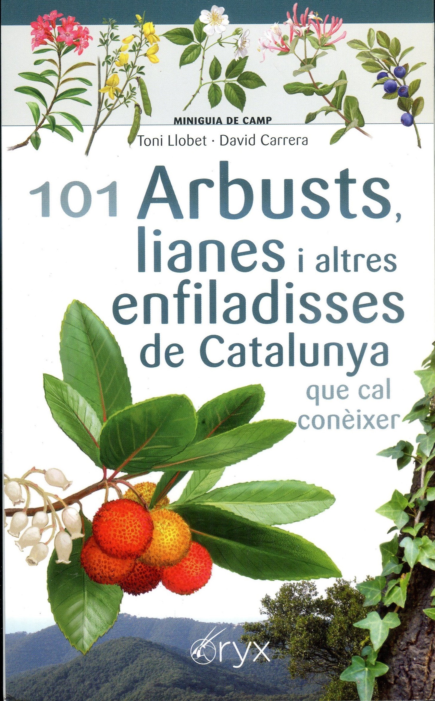 101 arbusts, lianes i altres enfiladisses de Catalunya que cal conèixer - Portada