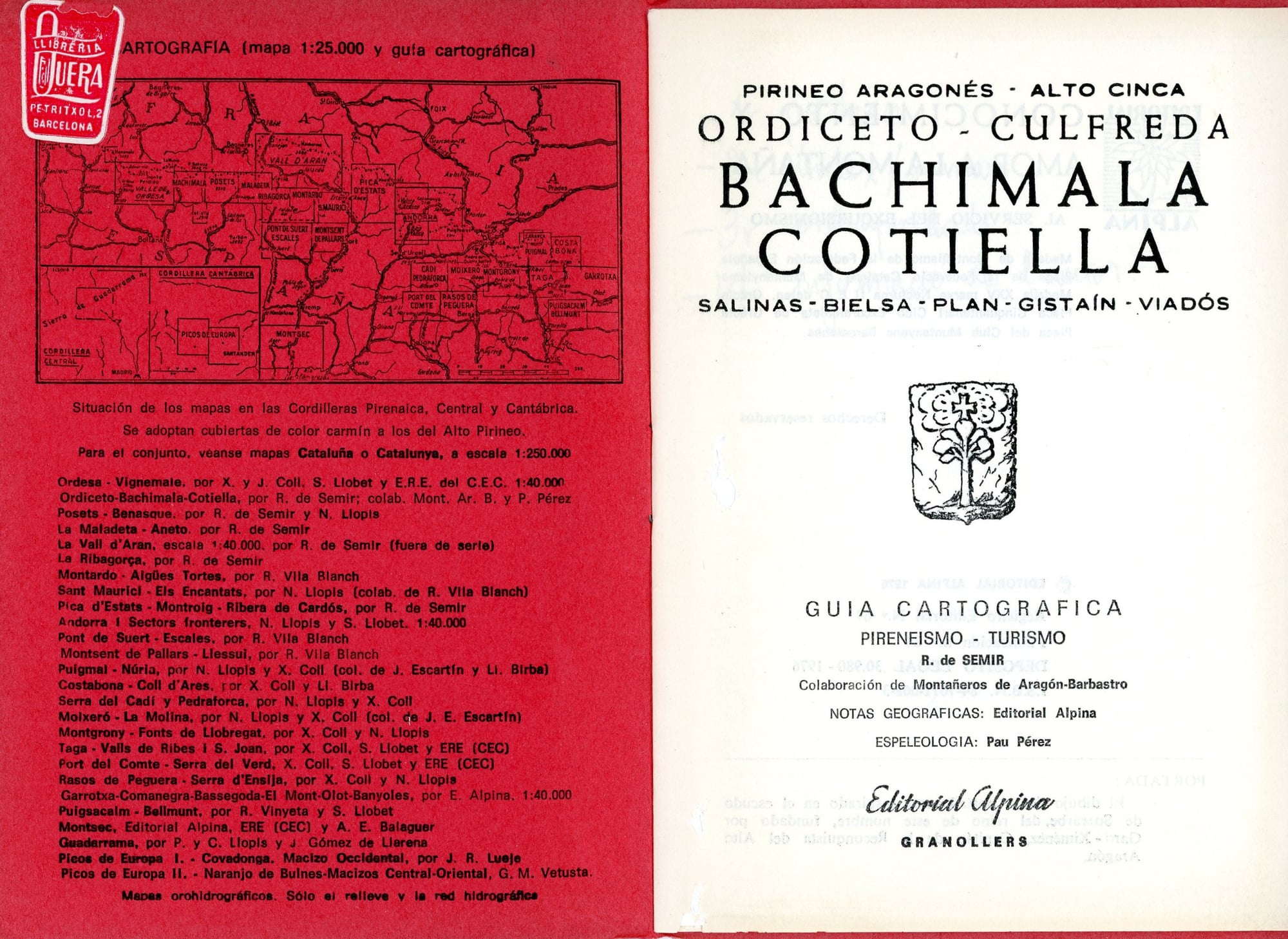 Bachimala Cotiella : Ordiceto - Culfreda : Salinas - Bielsa - Plan - Gistaín - Viadós - Miniatura 2