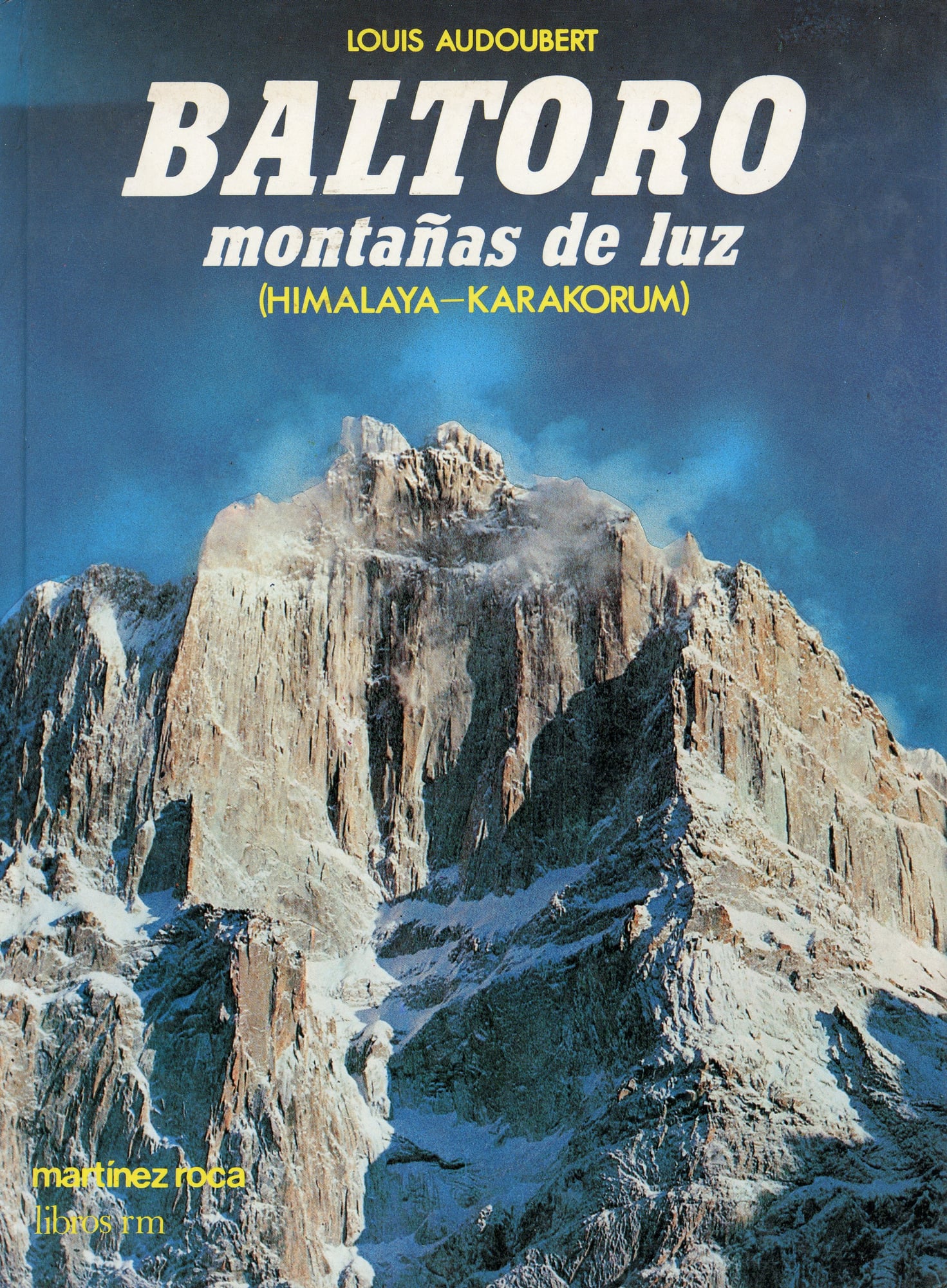 Baltoro montañas de luz - Portada