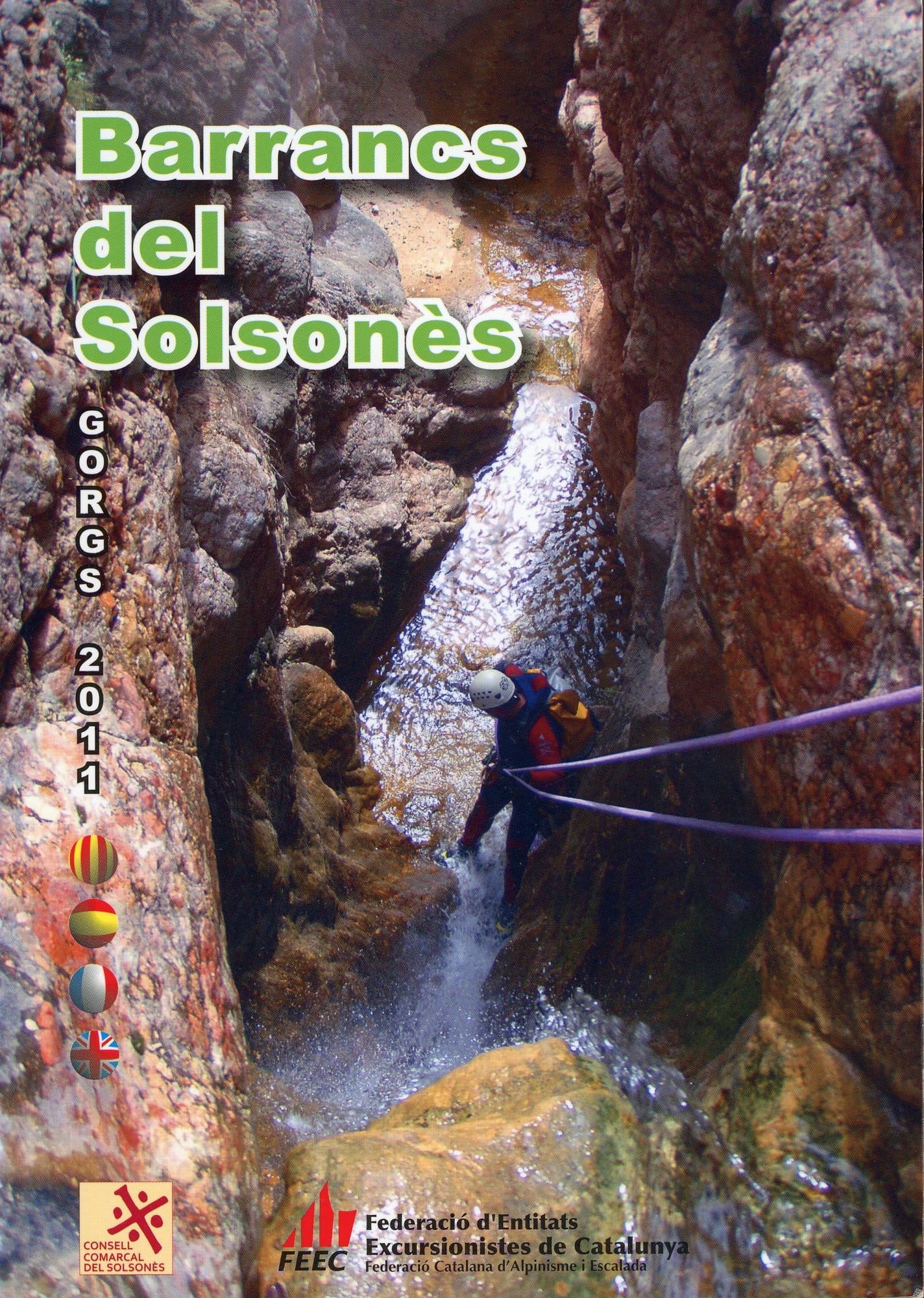 Barrancs dels Solsonès : Gorgs 2011 - Portada
