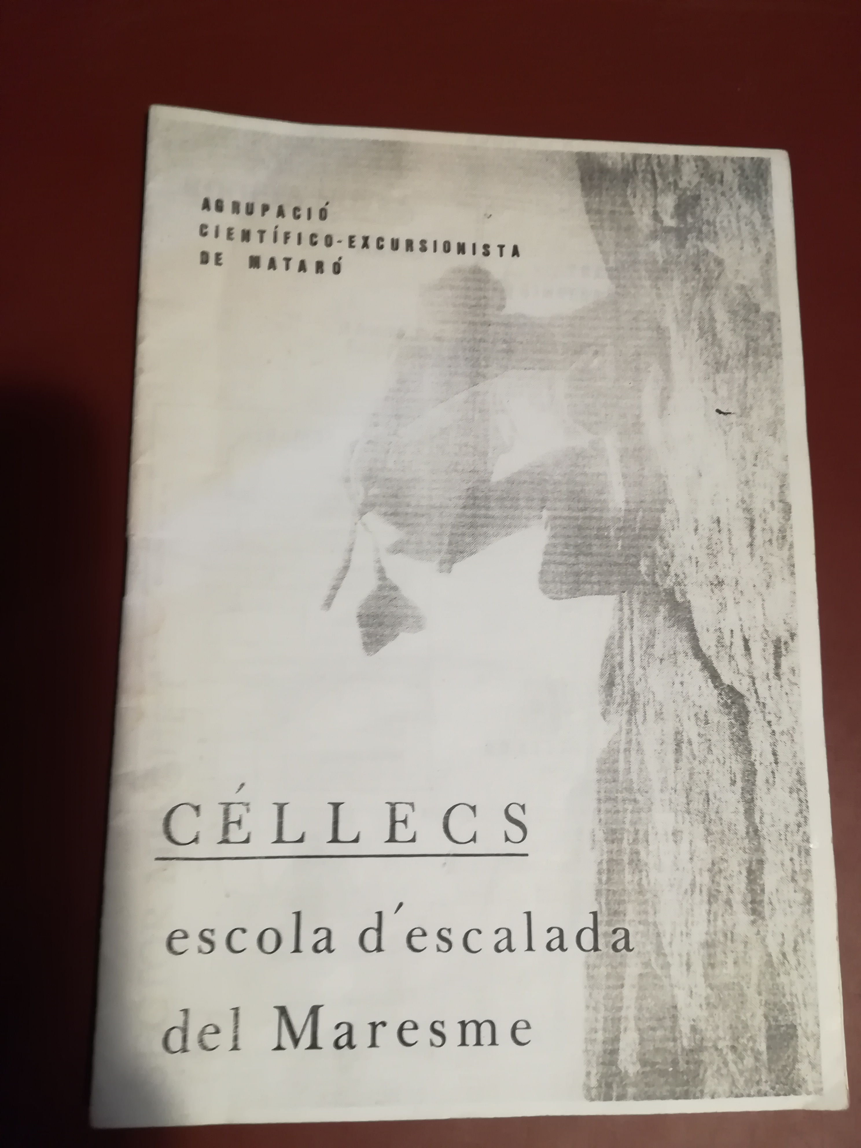 Céllecs escola d'escalada del Maresme - Portada