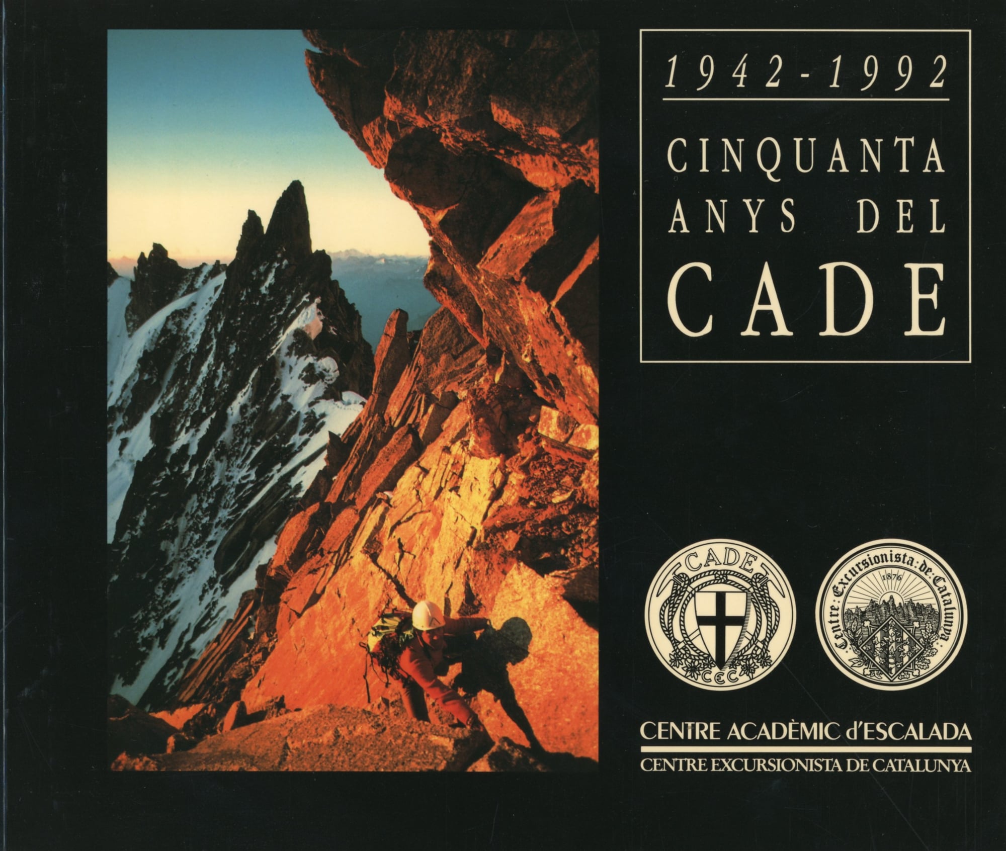 1942 - 1992 : Cinquanta anys del CADE - Portada