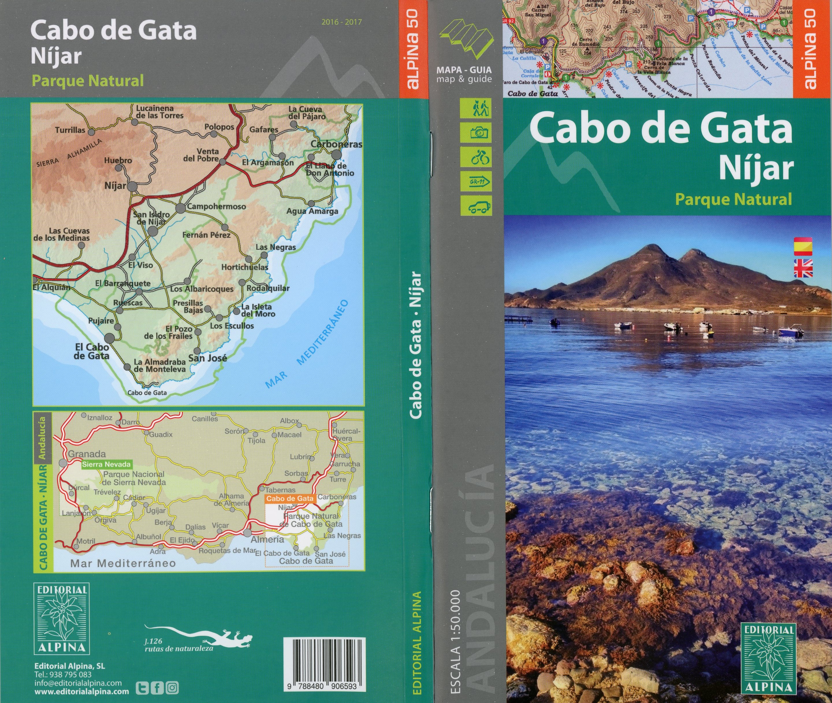 Cabo de Gata - Níjar : Parque Natural - Portada