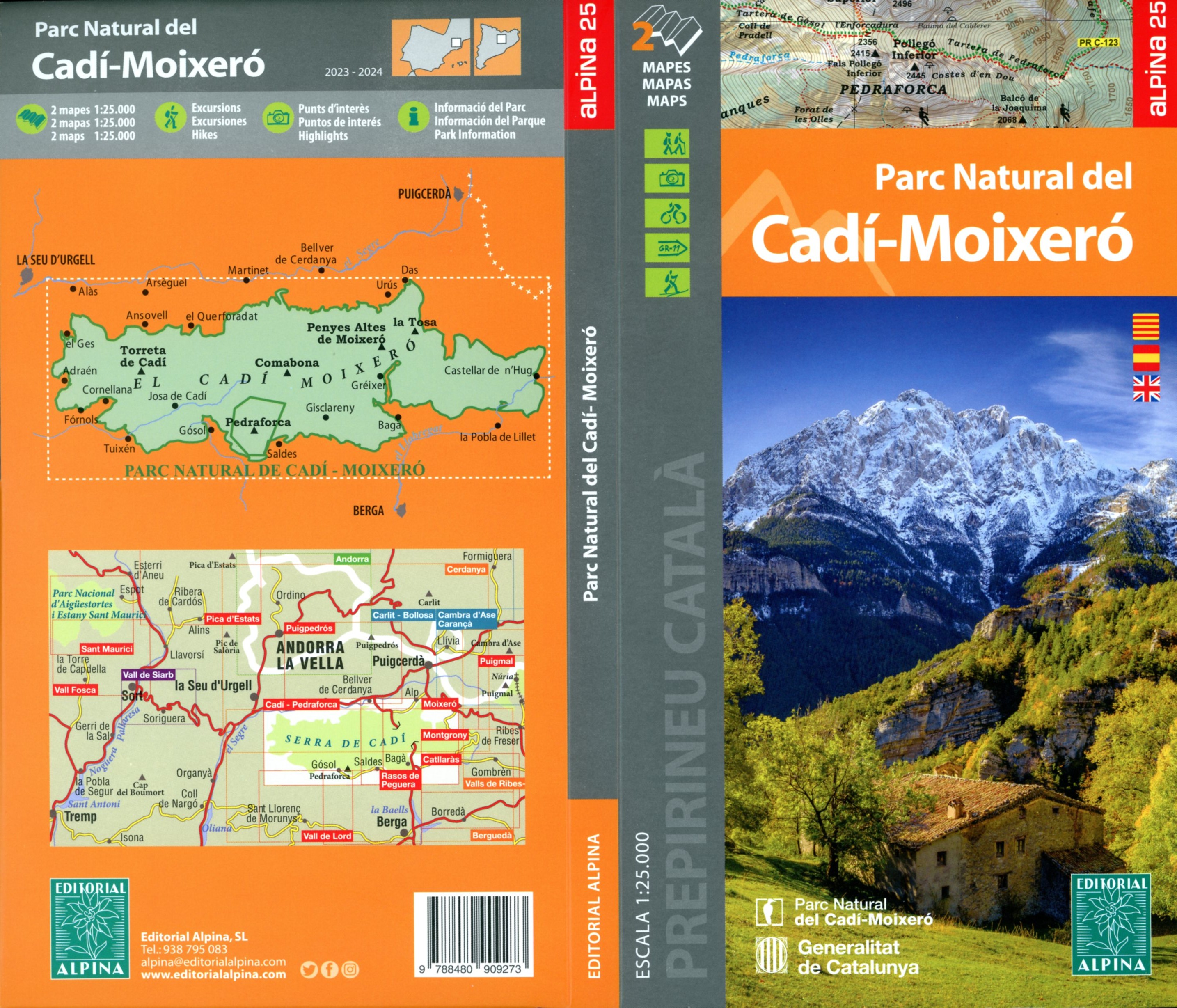 Parc Natural del Cadí-Moixeró - Portada
