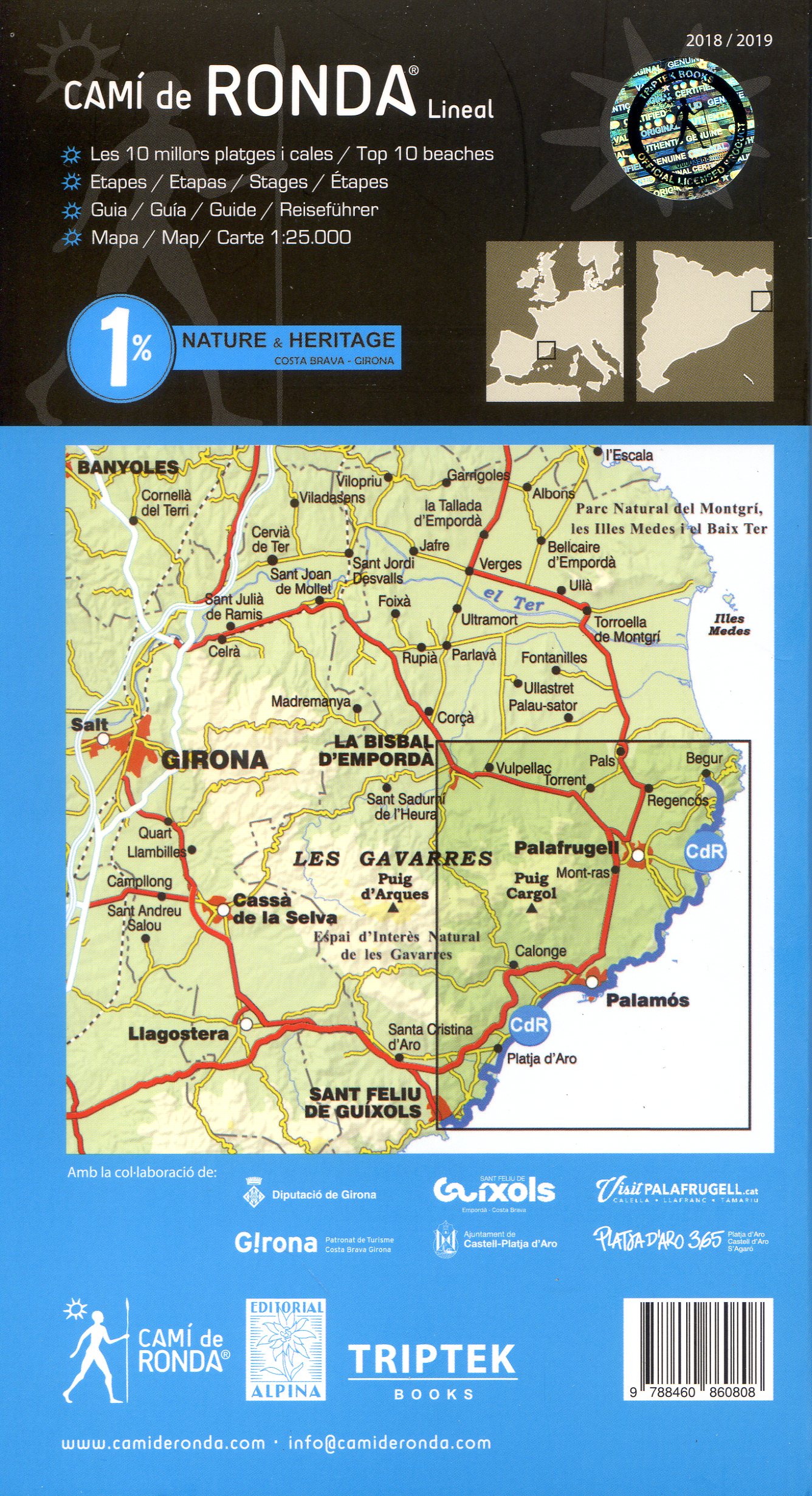 Camí de Ronda : Lineal : La travessa a peu de la Costa Brava - Miniatura 2