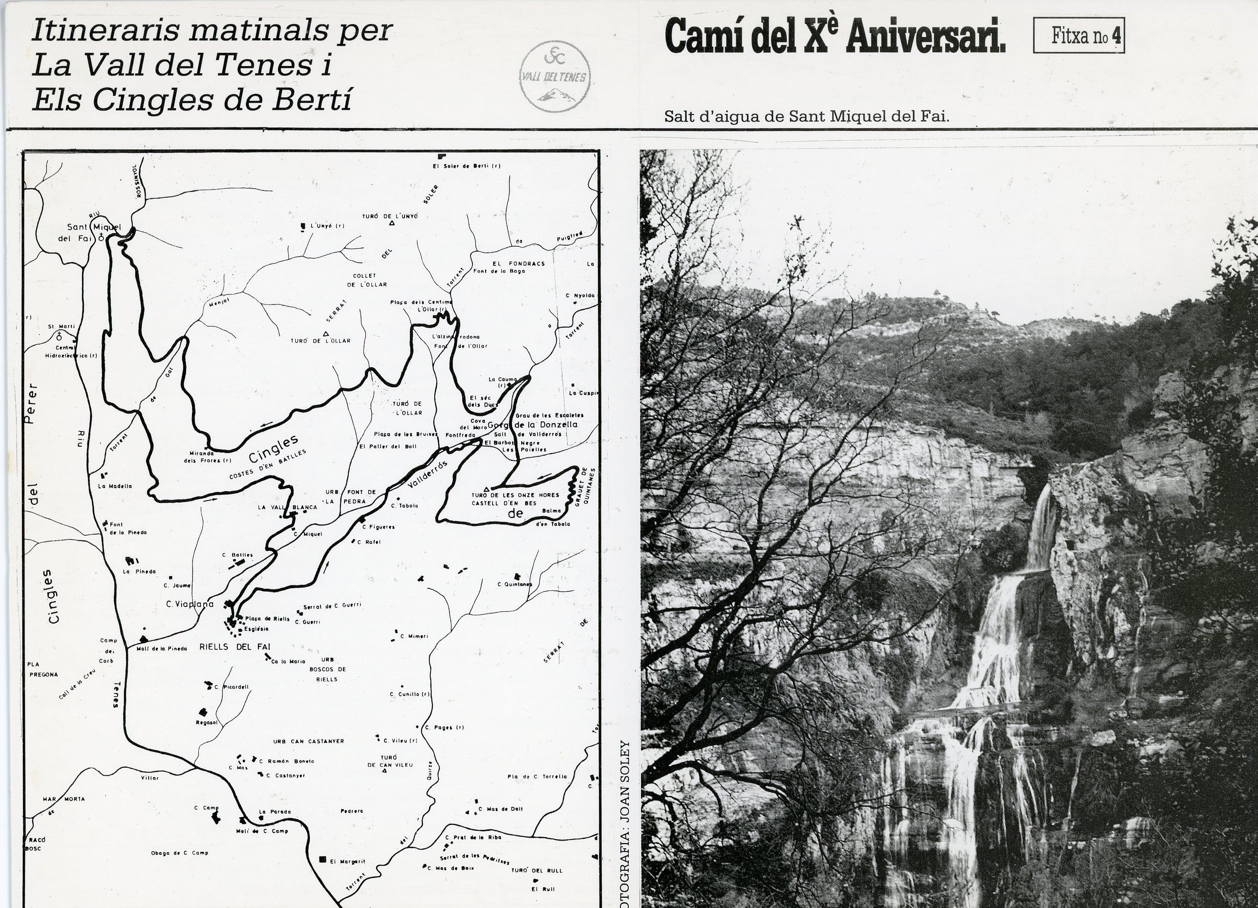 Camí del Xè Aniversari - Portada