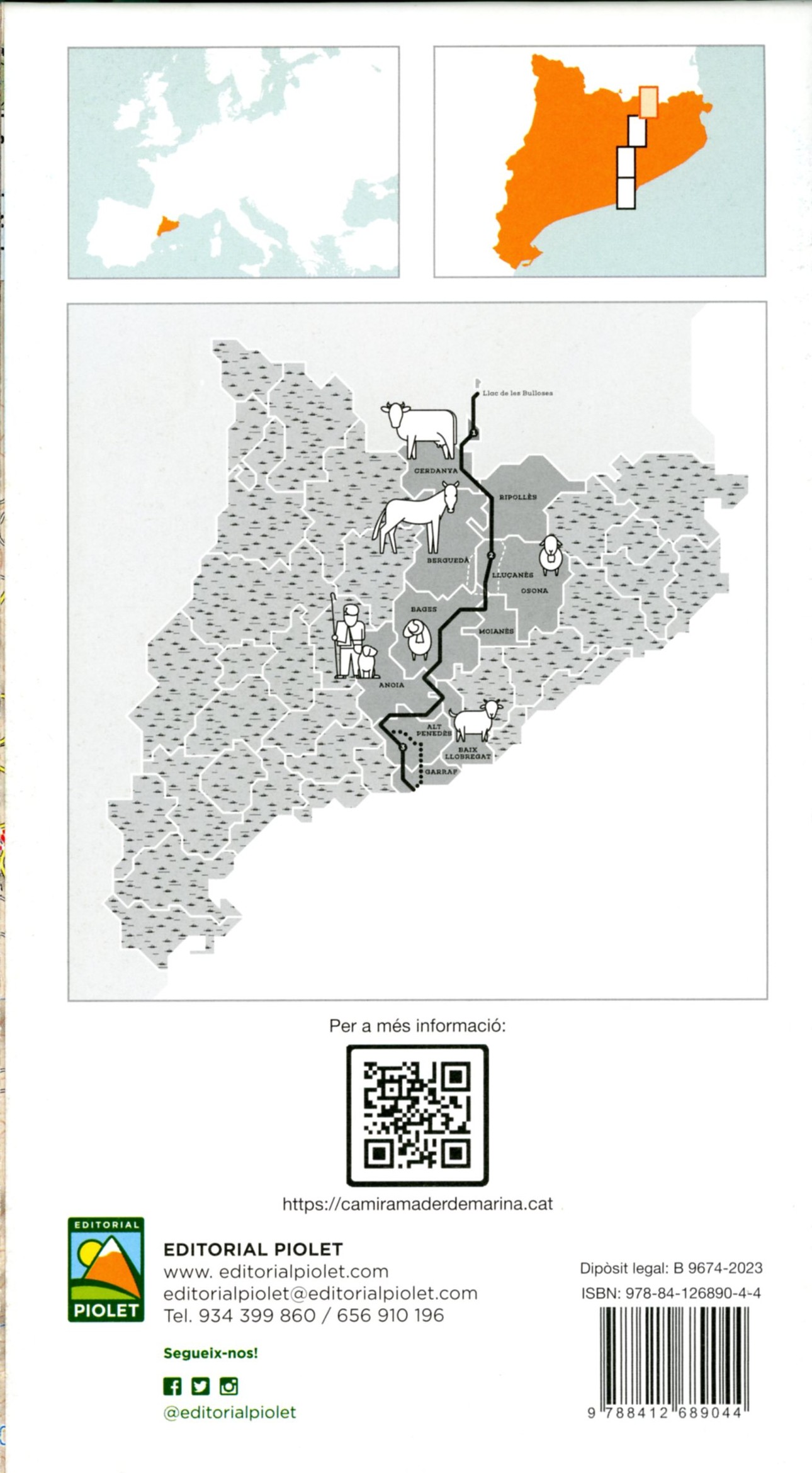 Camí ramader de Marina : De la Cerdanya al Penedès : 1. Pirineu Oriental - Miniatura 2