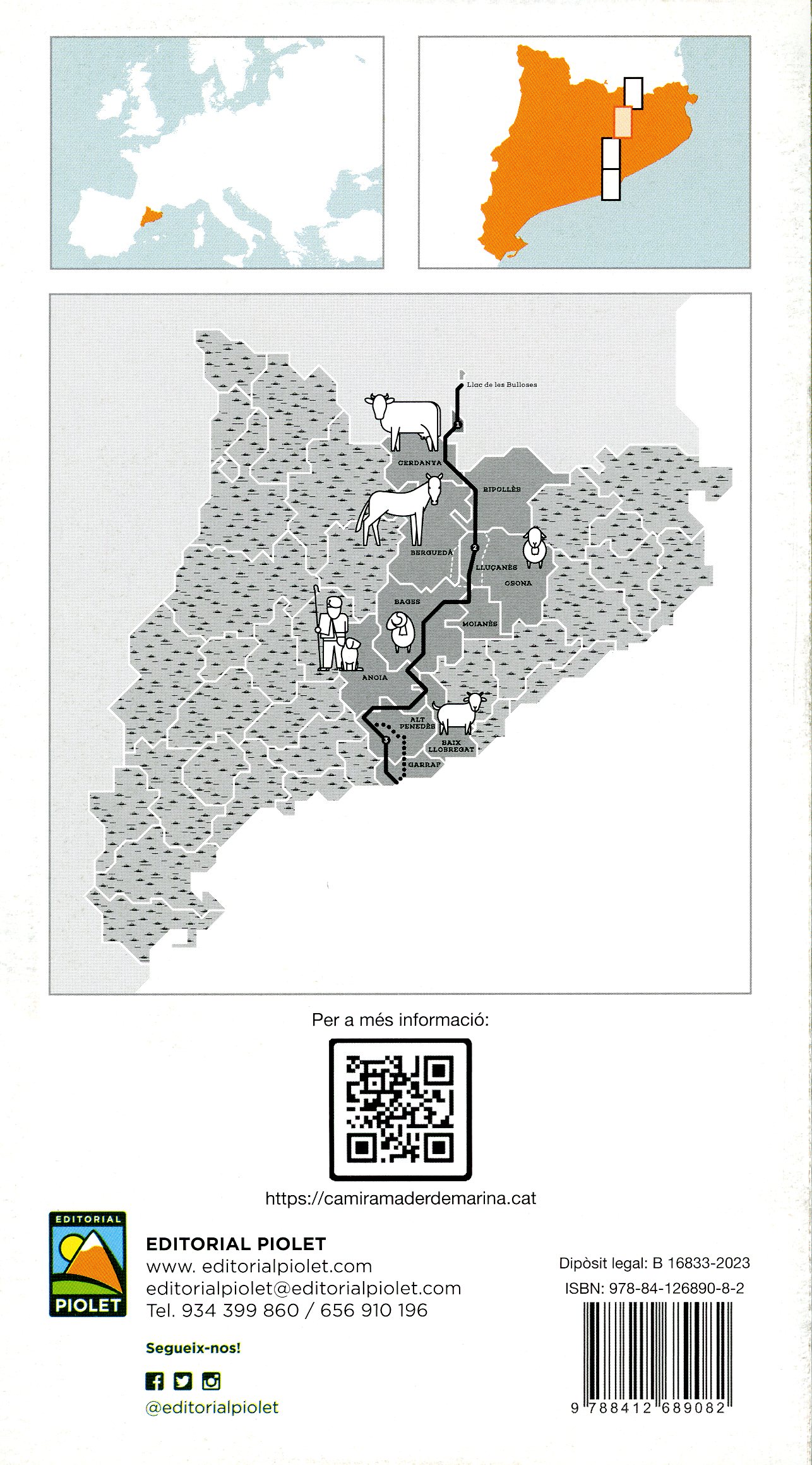 Camí ramader de Marina : De la Cerdanya al Penedès : 2. Lluçanès - Miniatura 2