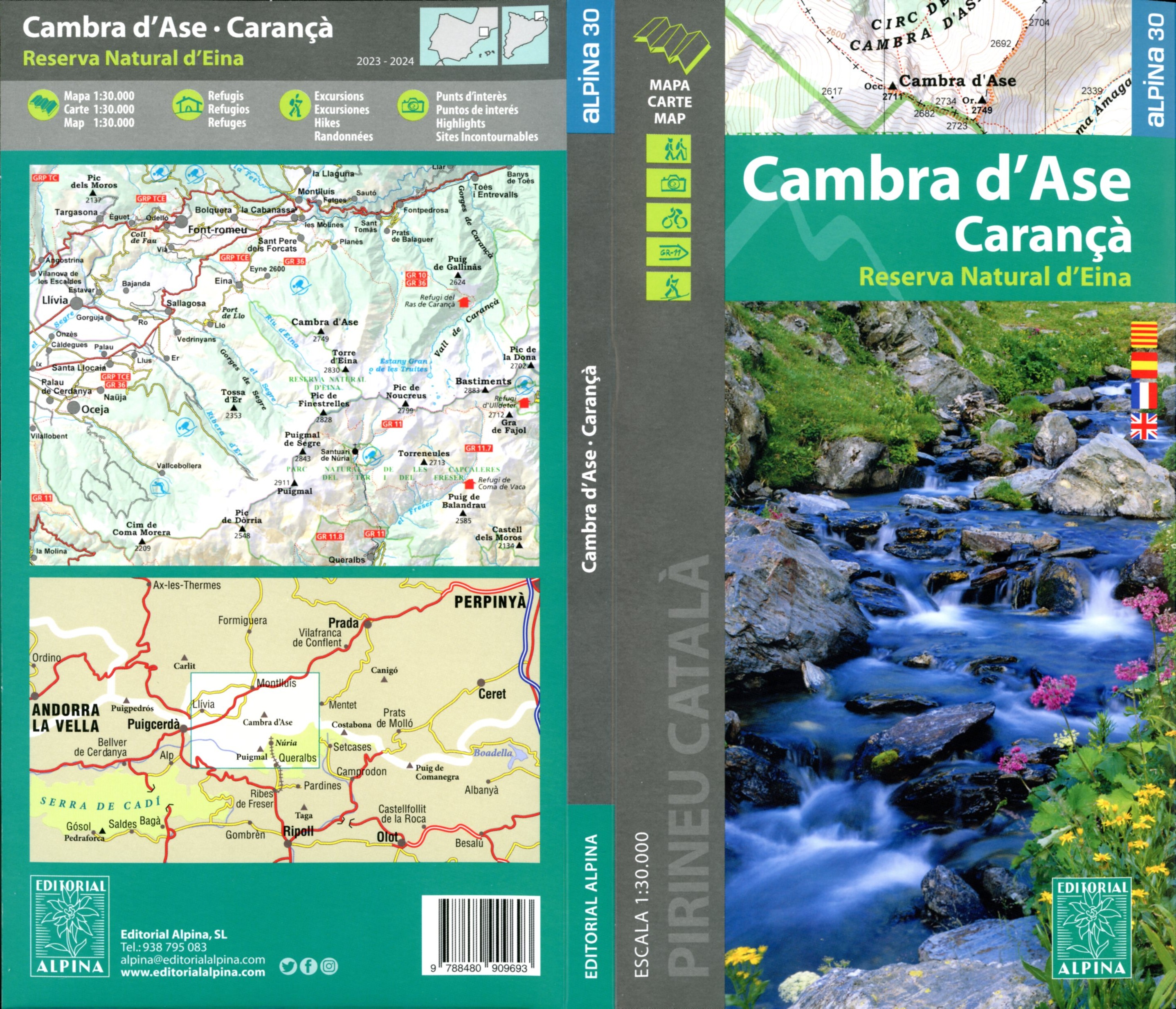 Cambra d'Ase : Carançà : Reserva Natural d'Eina - Portada