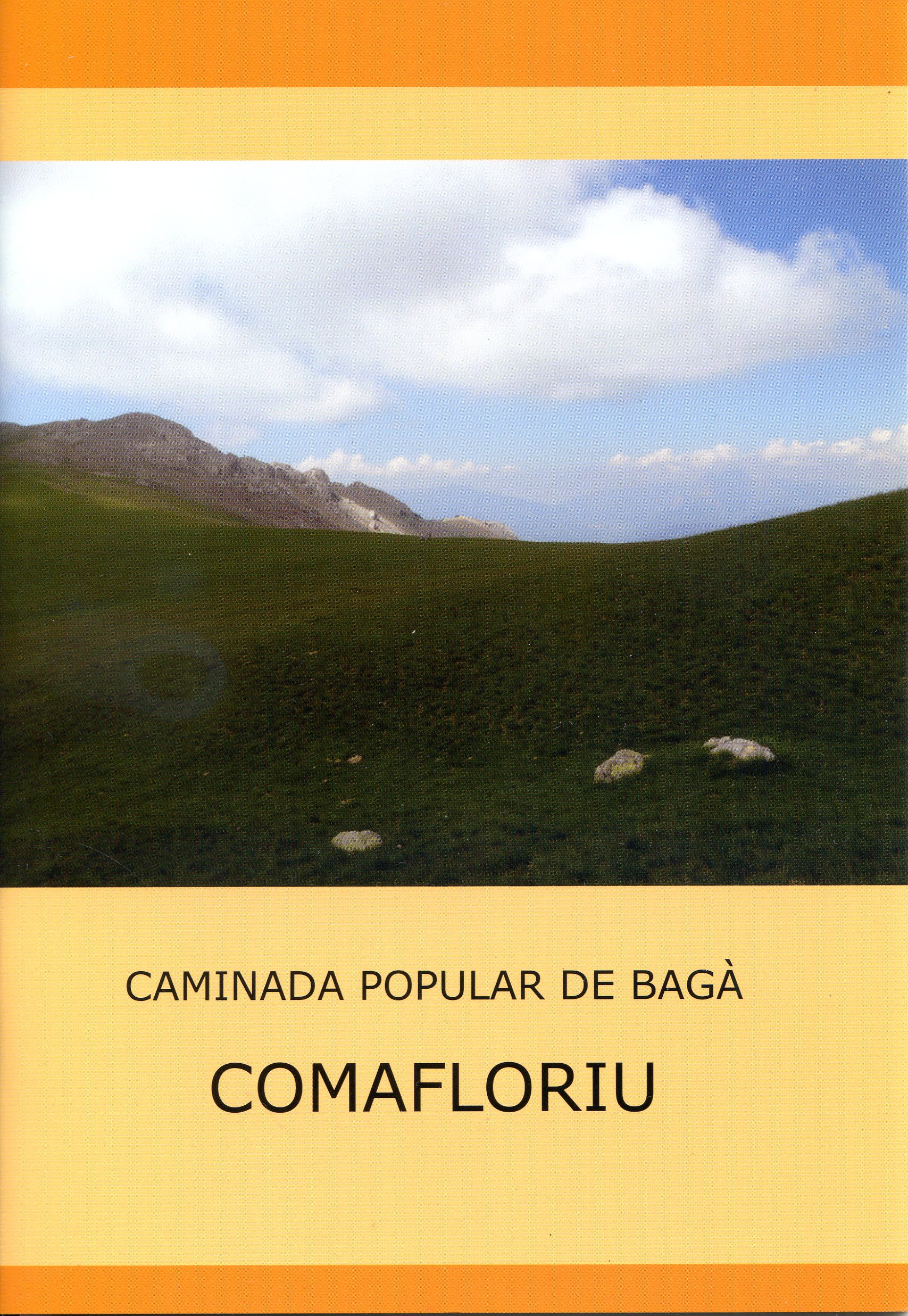 Caminada Popular de Bagà : Comafloriu - Portada