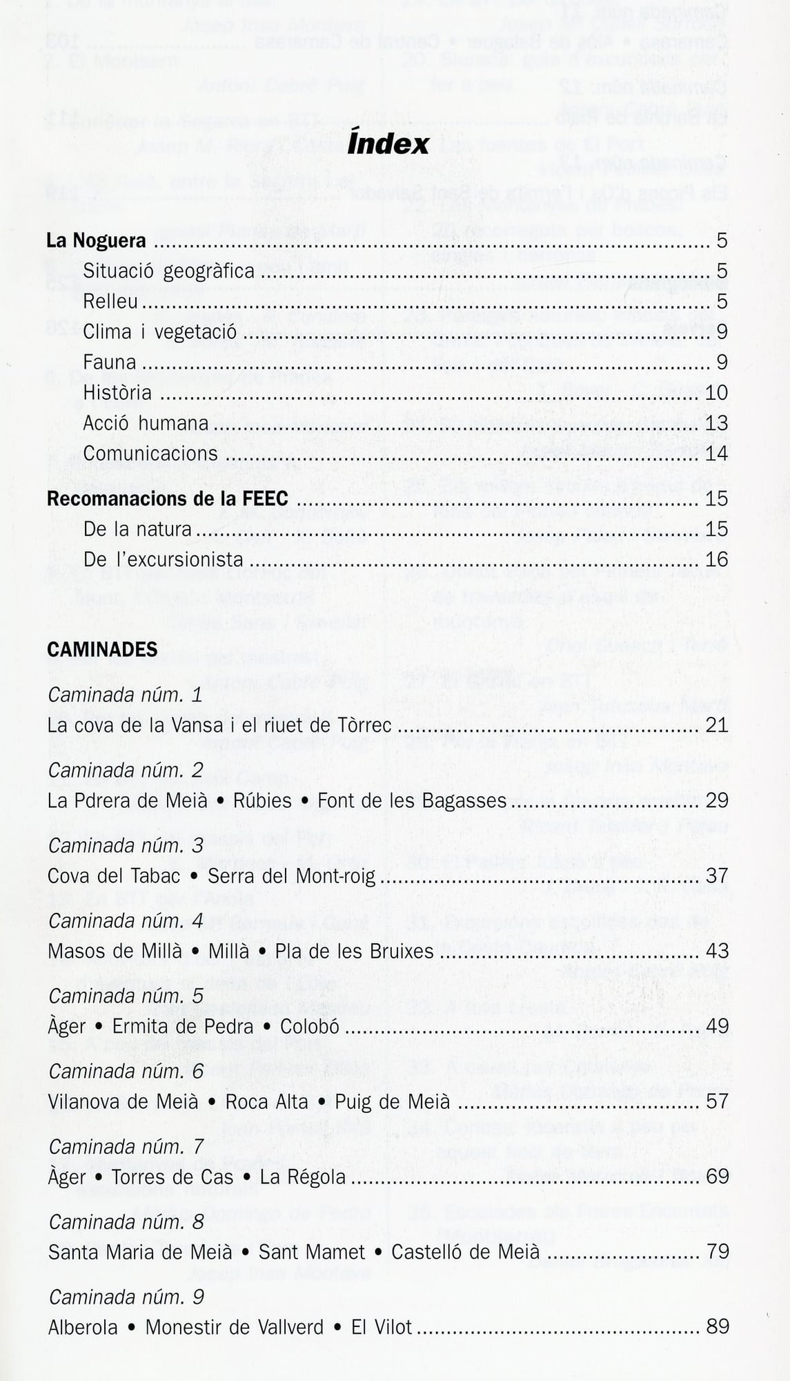 Caminades per La Noguera : 13 itineraris - Miniatura 2
