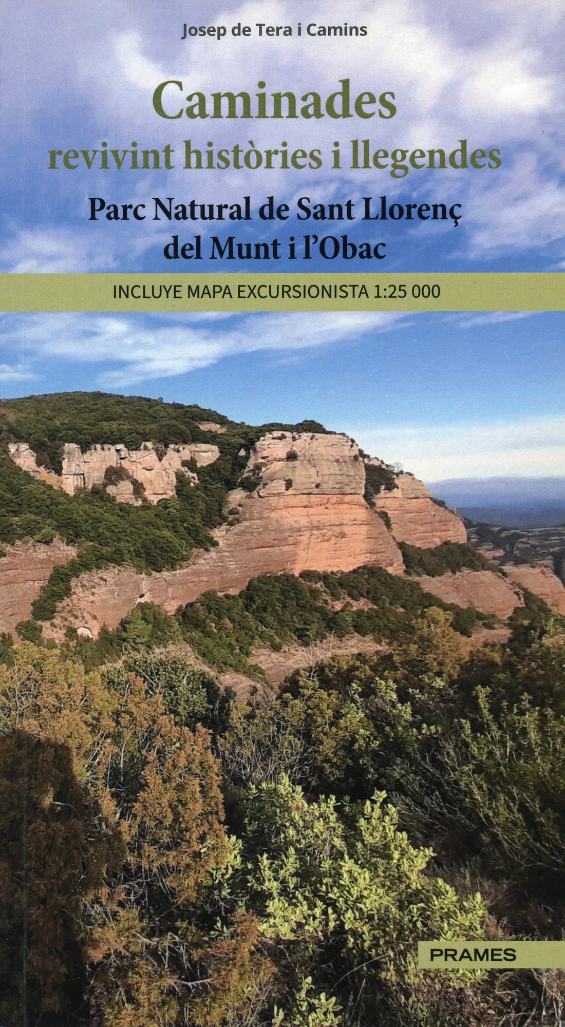Caminades revivint històries i llegendes : Parc Natural de Sant Llorenç del Munt i l'Obac - Portada