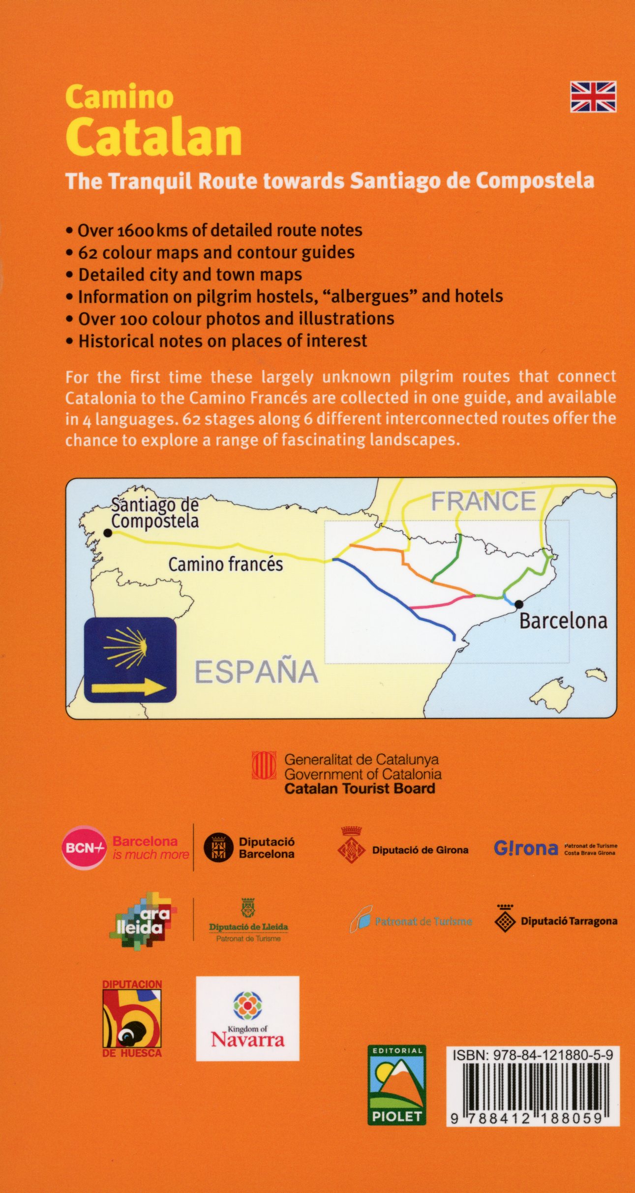 Camino Catalan : the Tranquil Route towards Santiago de Compostela : Walking routes from Catalonia to La Rioja and Navarrete - Miniatura 3